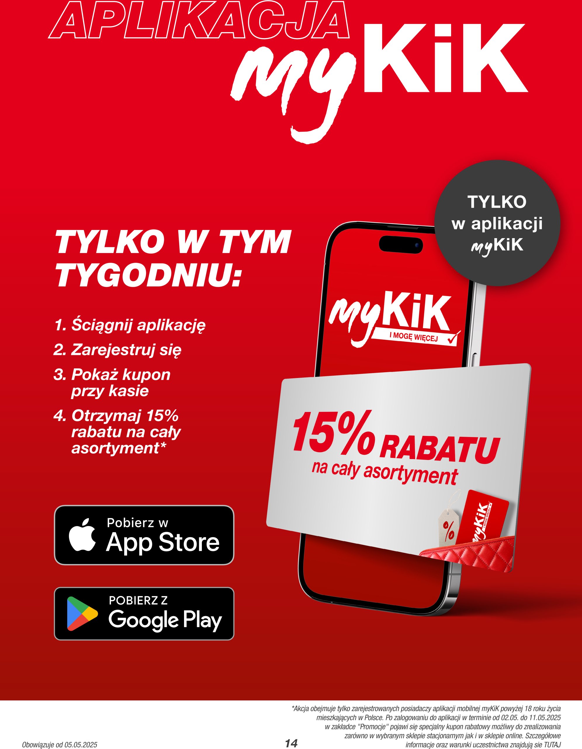 kik - Kik gazetka ważna od 05.05. - 01.06. - page: 14