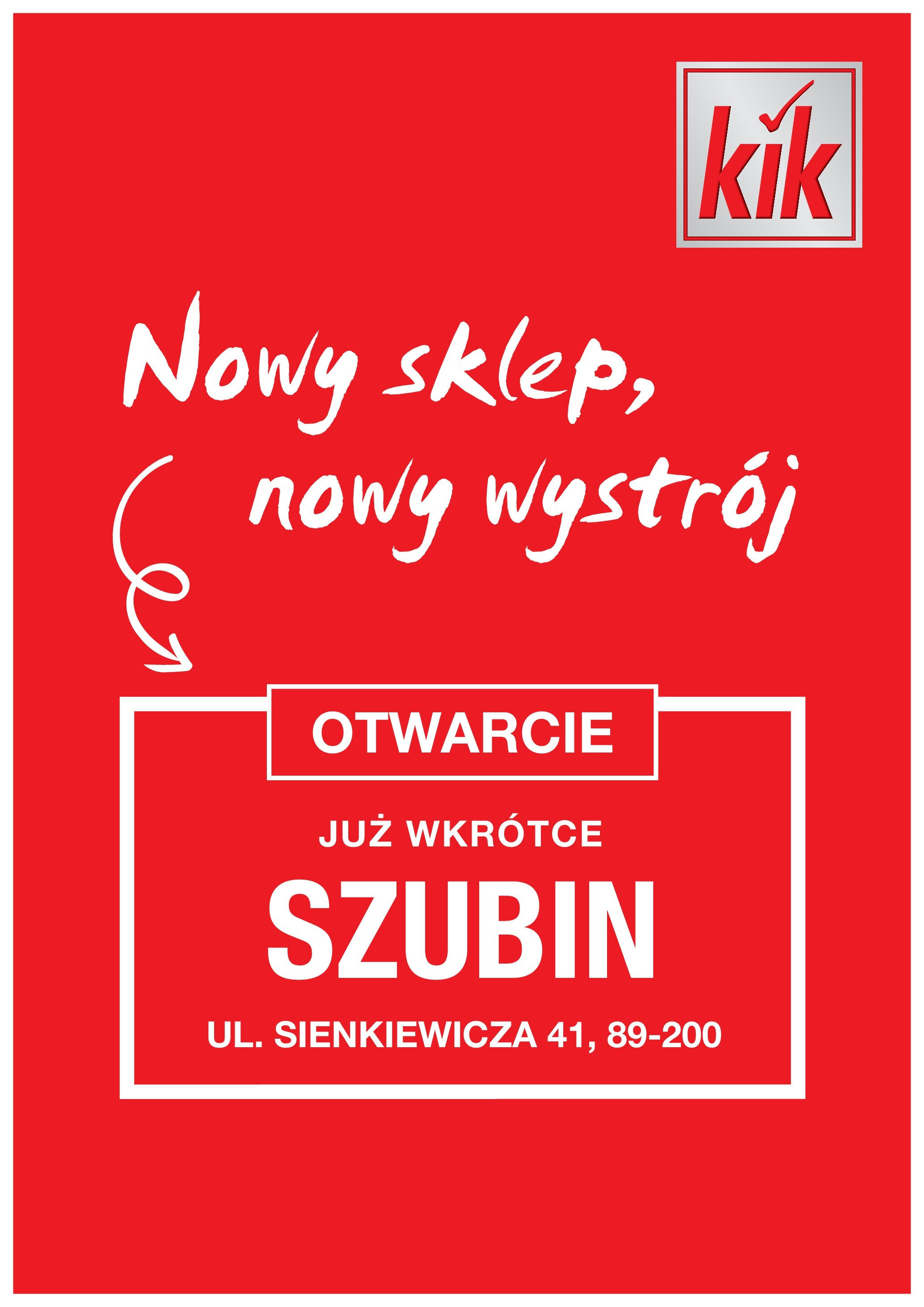 kik - Kik - Szubin gazetka ważna od 18.05. - 24.05. - page: 1