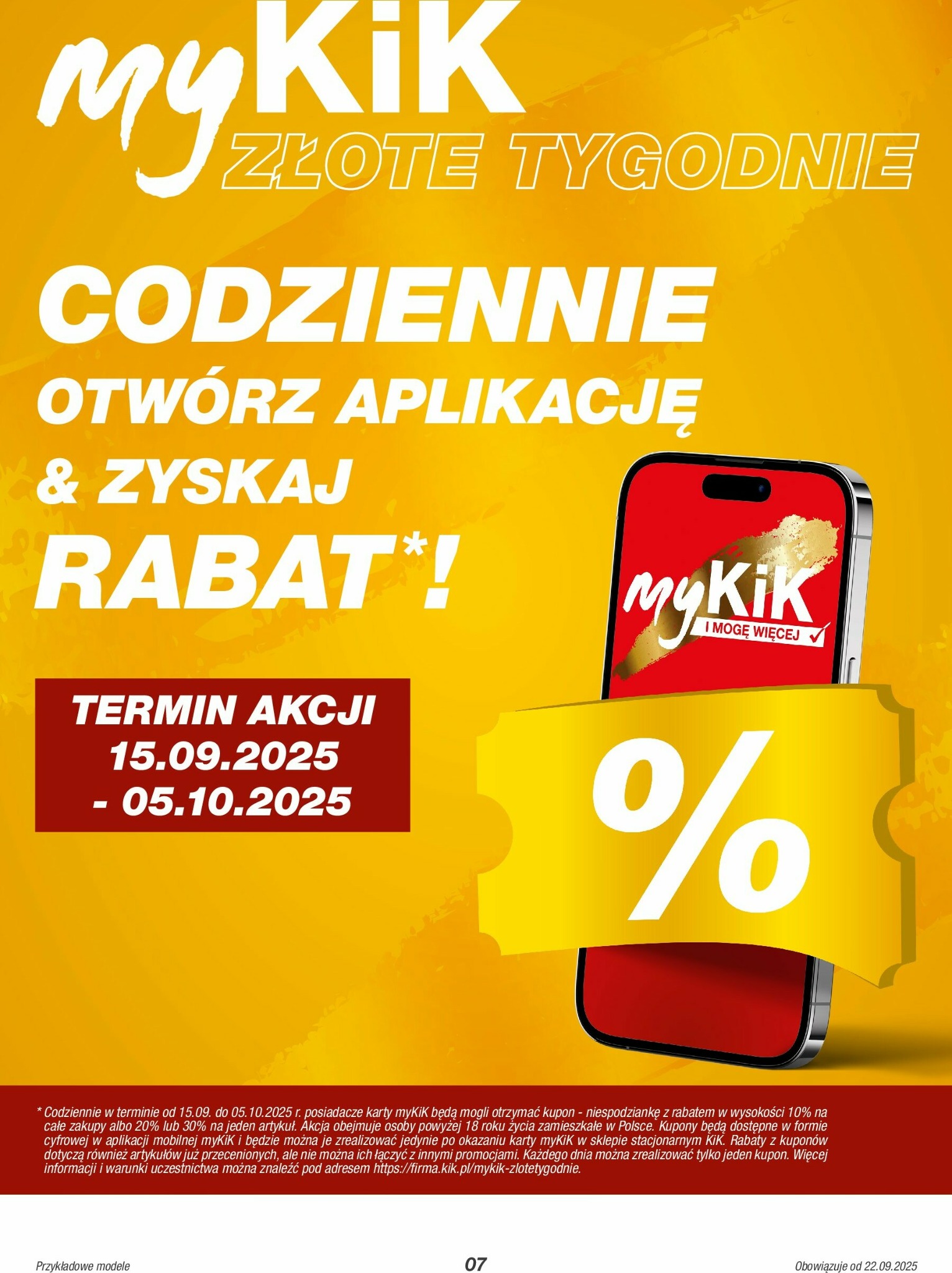 kik - Gazetka Kik - ważna od 22.09. do 05.10. - page: 7