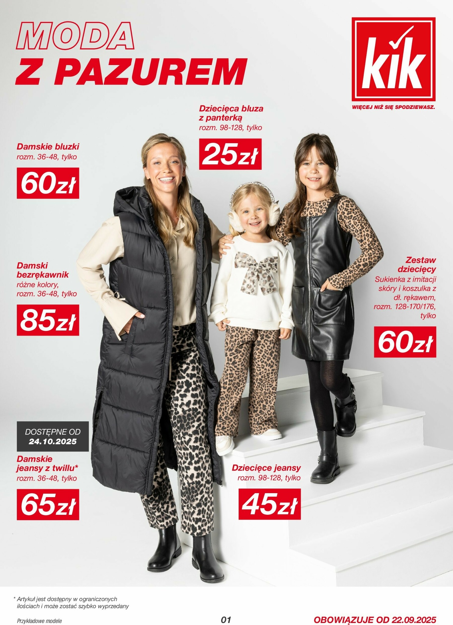 kik - Gazetka Kik - ważna od 22.09. do 05.10.