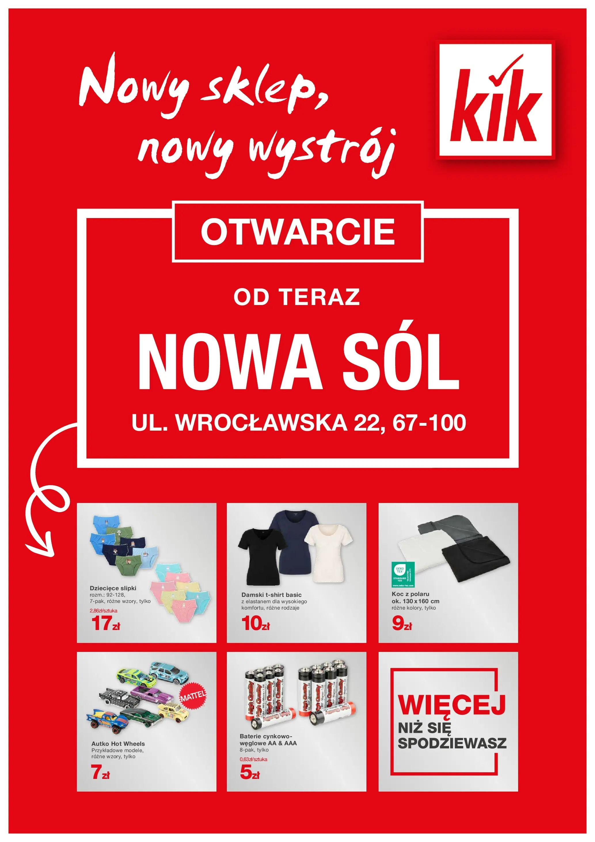 kik - Gazetka Kik - Nowa Sól - ważna od 16.11. do 22.11.