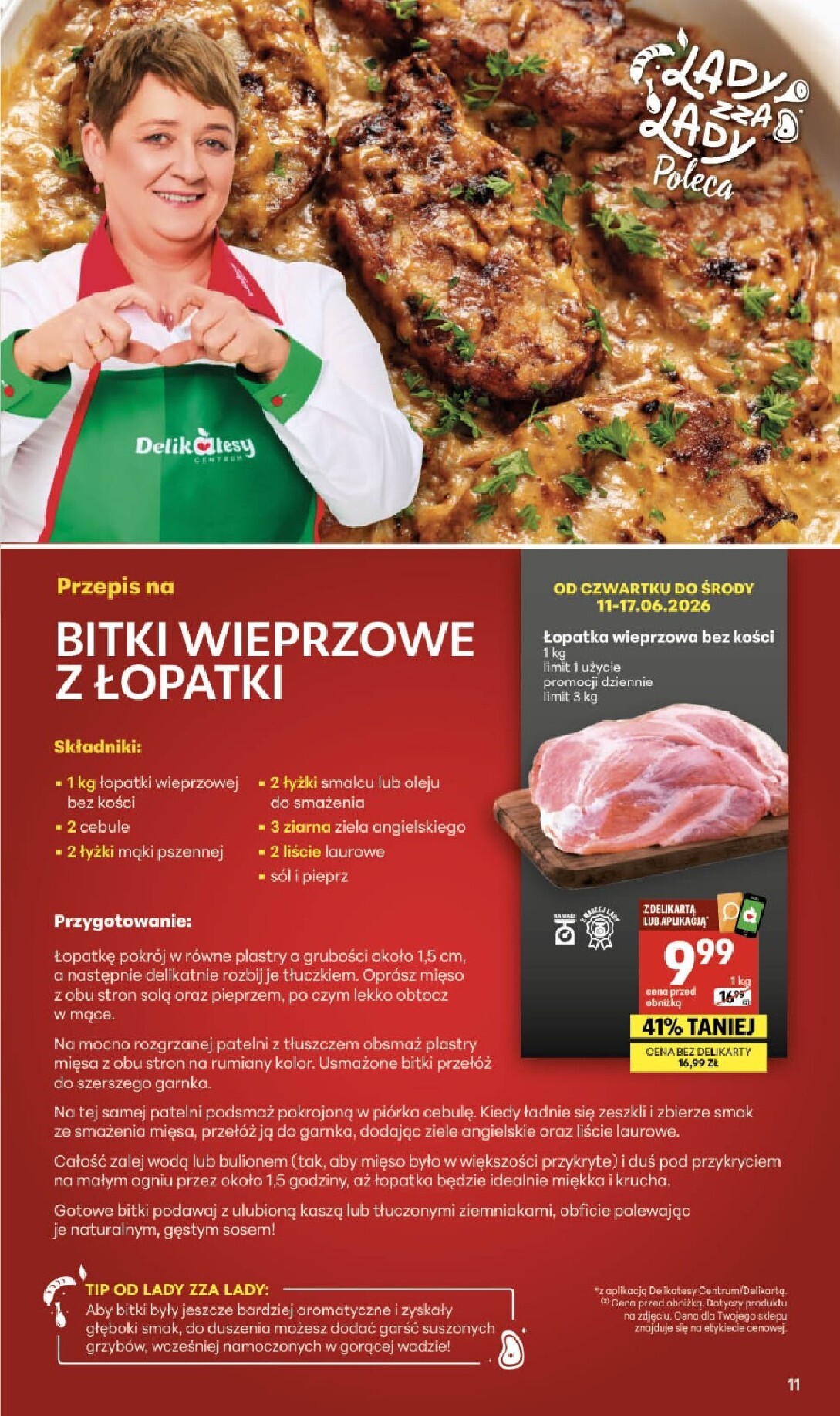 delikatesy-centrum - Nowa gazetka Delikatesy Centrum ważna od 11.06.2026 do 17.06.2026 - page: 11