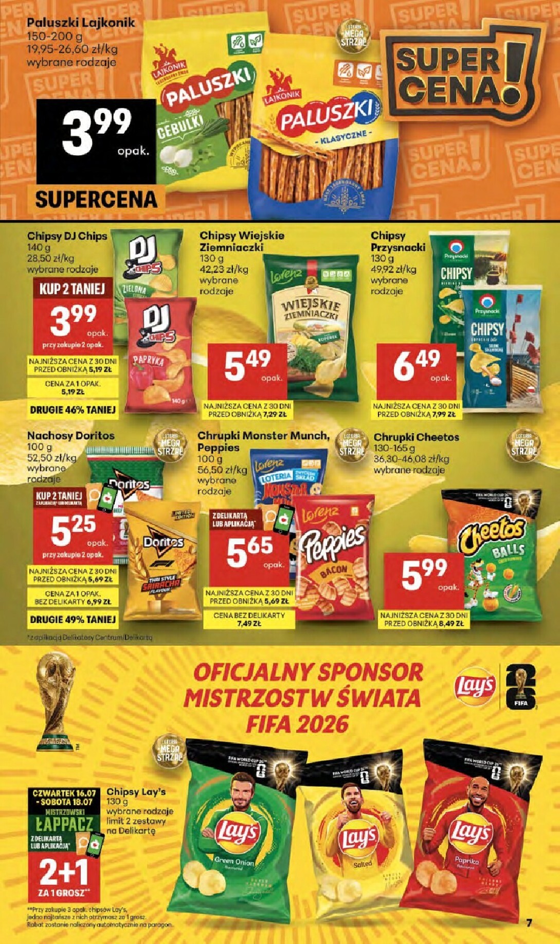 delikatesy-centrum - Aktualna gazetka Delikatesy Centrum - Franczyza DC29 Czwartek ważna od 16.07.2026 do 22.07.2026 - page: 7