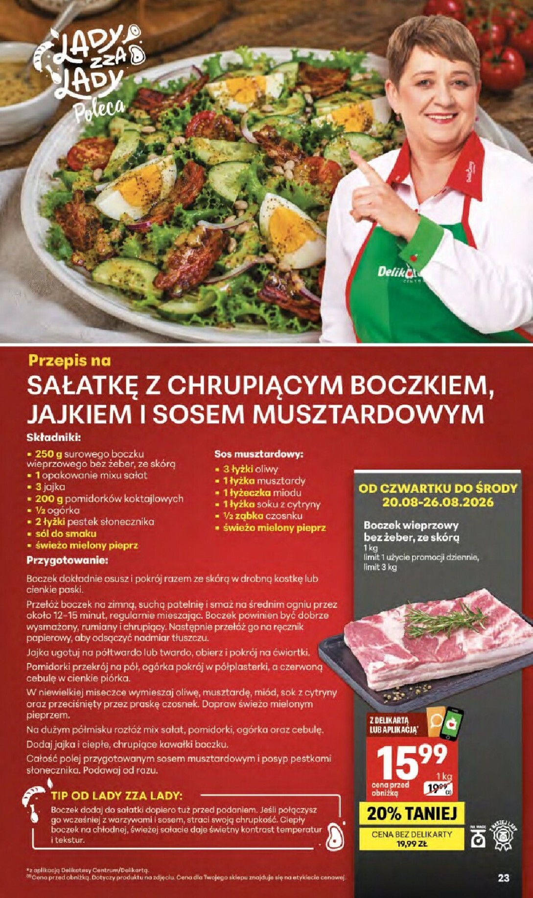 delikatesy-centrum - Aktualna gazetka Delikatesy Centrum ważna od 20.08.2026 do 26.08.2026 - page: 23