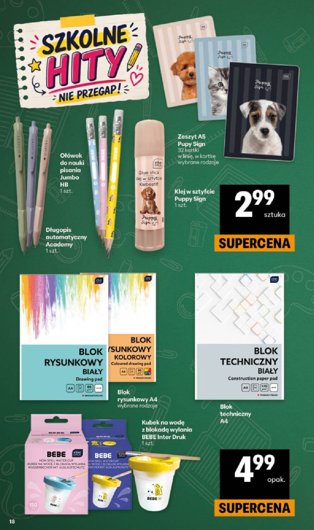 delikatesy-centrum - Aktualna gazetka Delikatesy Centrum - Katalog Szkoła ważna od 20.08.2026 do 02.09.2026 - page: 18