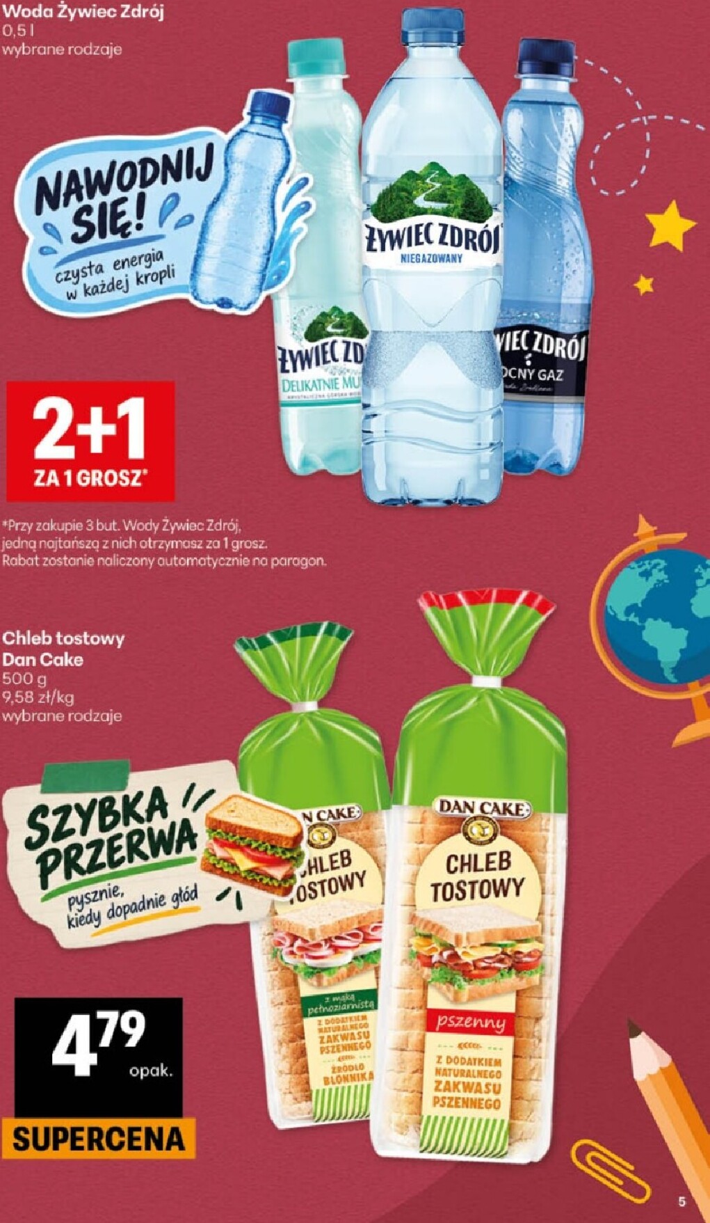 delikatesy-centrum - Aktualna gazetka Delikatesy Centrum - Katalog Szkoła ważna od 20.08.2026 do 02.09.2026 - page: 5
