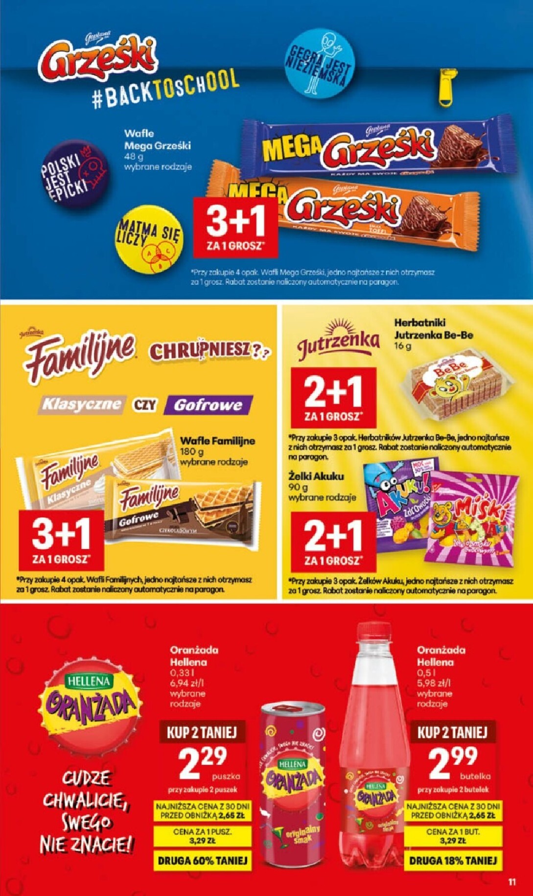 delikatesy-centrum - Aktualna gazetka Delikatesy Centrum - Katalog Szkoła ważna od 20.08.2026 do 02.09.2026 - page: 11
