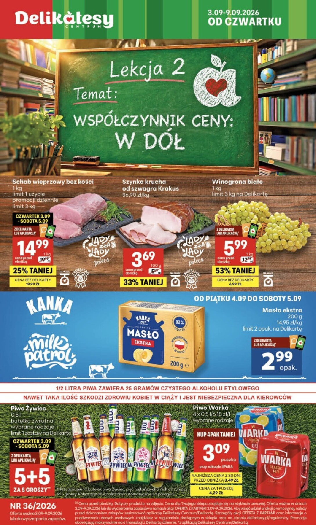 delikatesy-centrum - Nowa gazetka Delikatesy Centrum ważna od 03.09.2026 do 09.09.2026