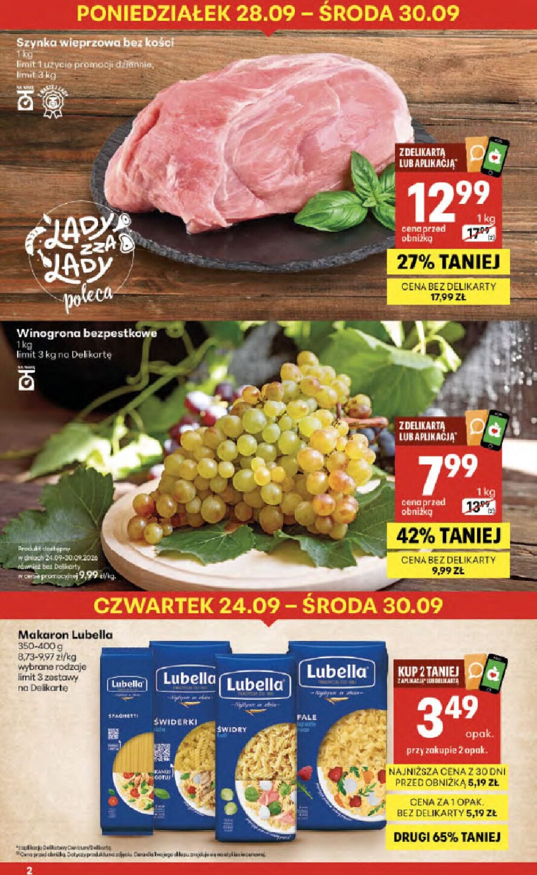 delikatesy-centrum - Aktualna gazetka Delikatesy Centrum ważna od 24.09.2026 do 30.09.2026 - page: 2