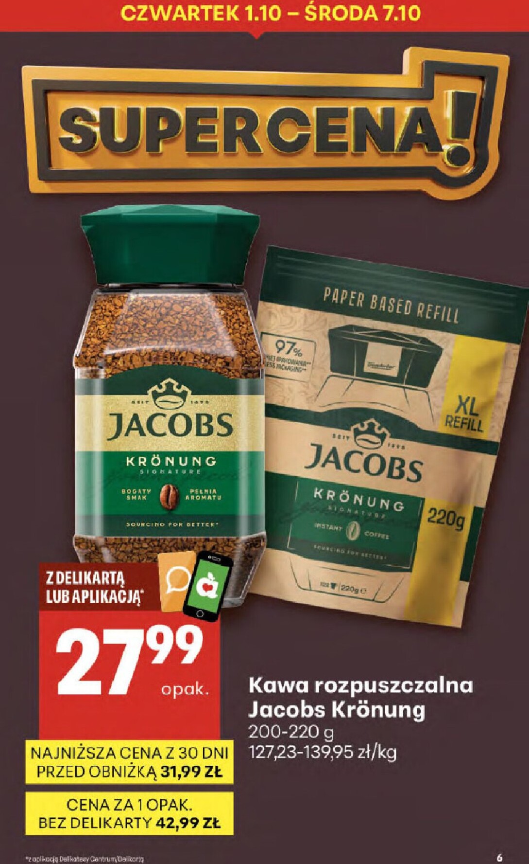 delikatesy-centrum - Aktualna gazetka Delikatesy Centrum ważna od 01.10.2026 do 07.10.2026 - page: 6
