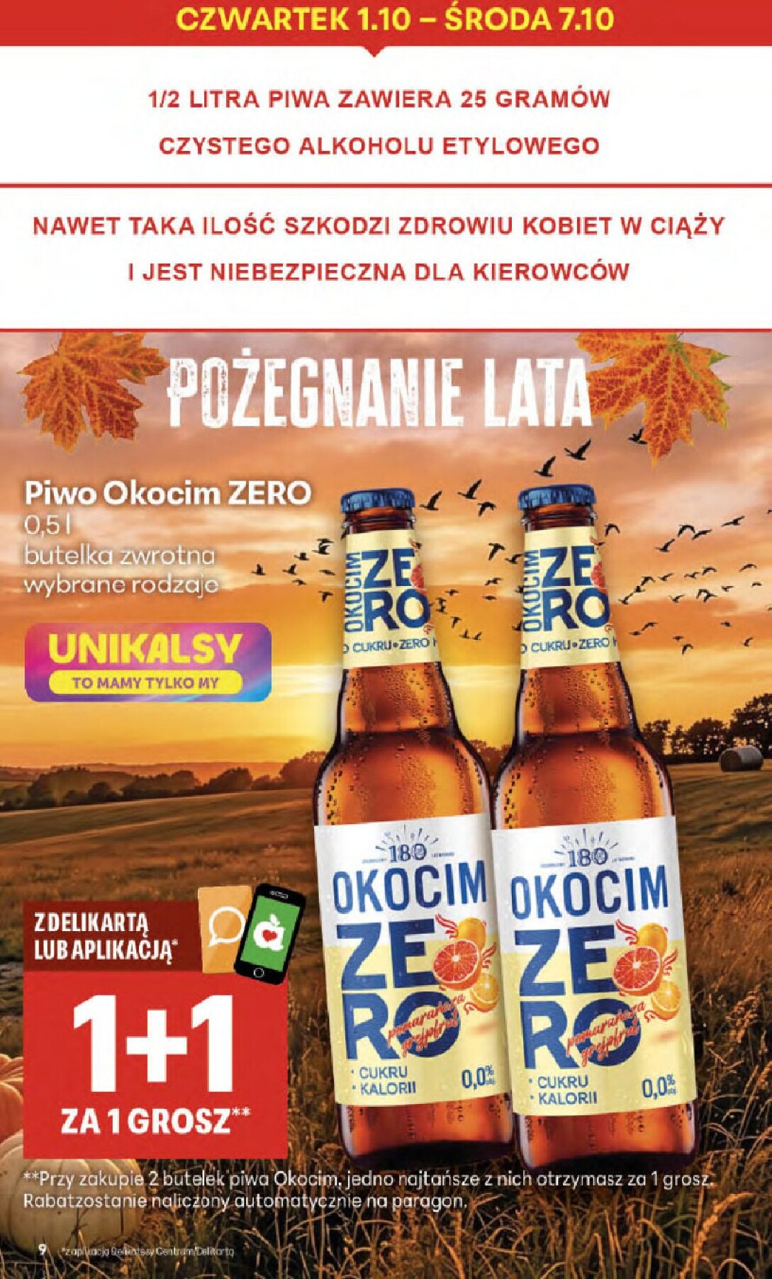 delikatesy-centrum - Aktualna gazetka Delikatesy Centrum ważna od 01.10.2026 do 07.10.2026 - page: 9