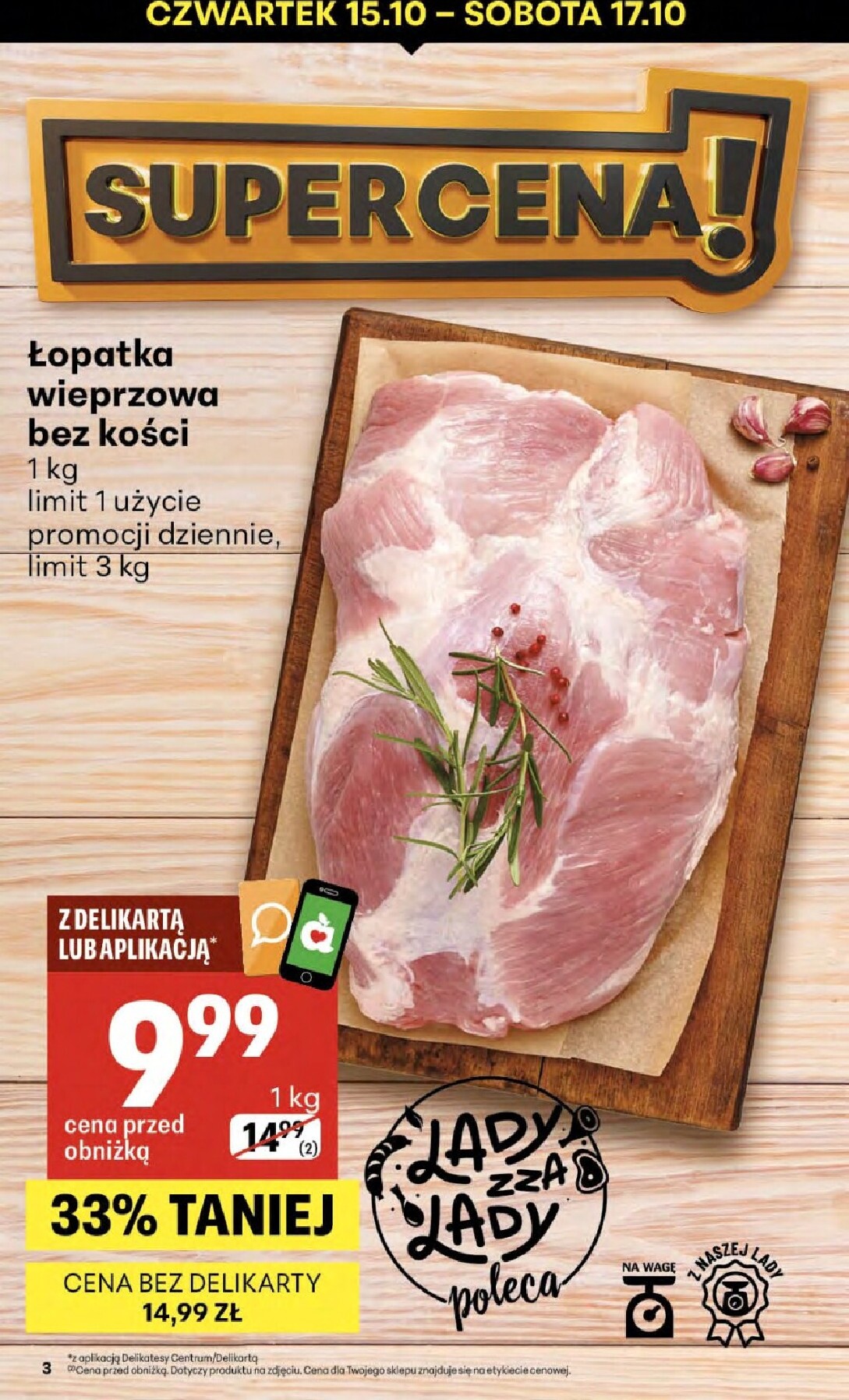 delikatesy-centrum - Aktualna gazetka Delikatesy Centrum ważna od 15.10.2026 do 21.10.2026 - page: 3