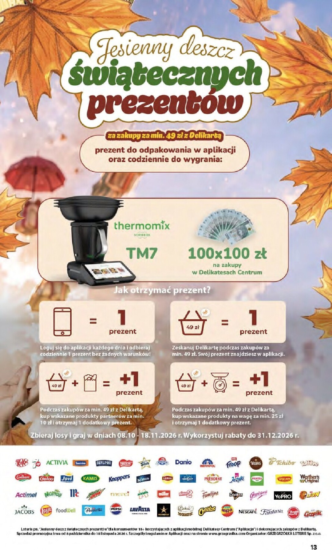 delikatesy-centrum - Aktualna gazetka Delikatesy Centrum ważna od 22.10.2026 do 28.10.2026 - page: 13