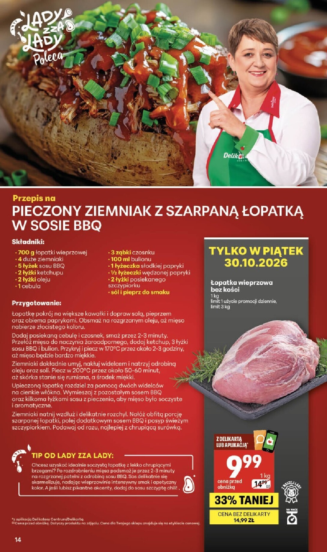 delikatesy-centrum - Nowa gazetka Delikatesy Centrum ważna od 29.10.2026 do 04.11.2026 - page: 14