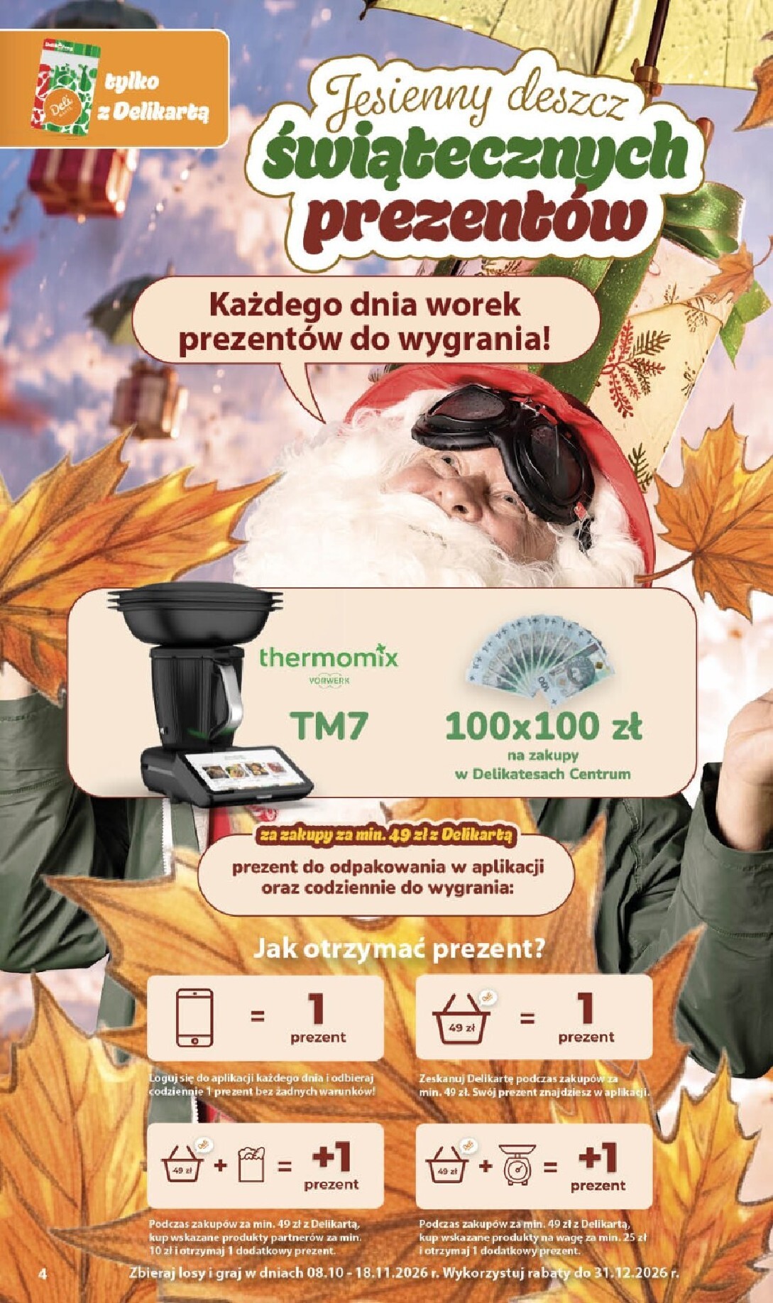 delikatesy-centrum - Nowa gazetka Delikatesy Centrum ważna od 29.10.2026 do 04.11.2026 - page: 4