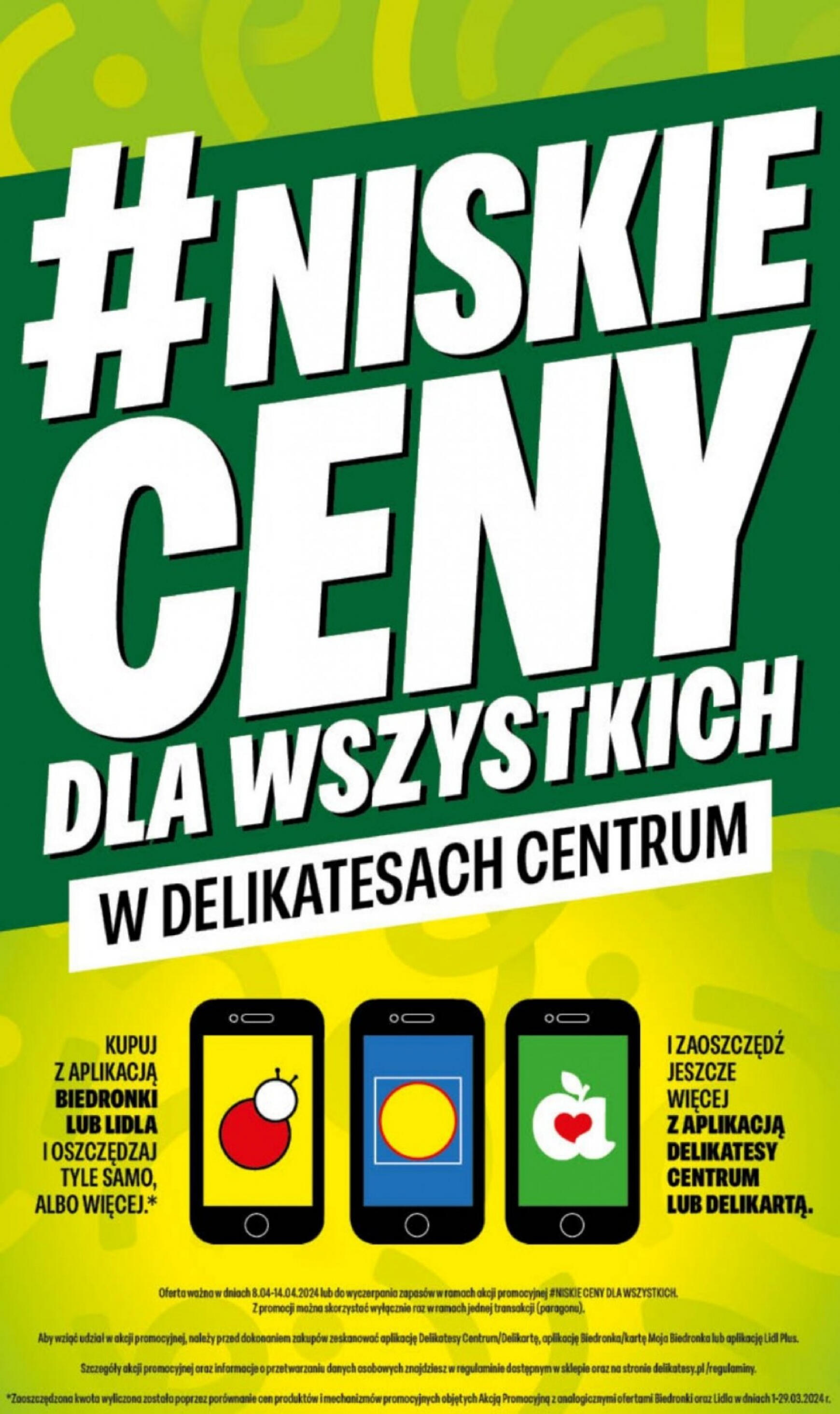 delikatesy-centrum - Delikatesy Centrum gazetka aktualna ważna od 08.04. - 14.04.