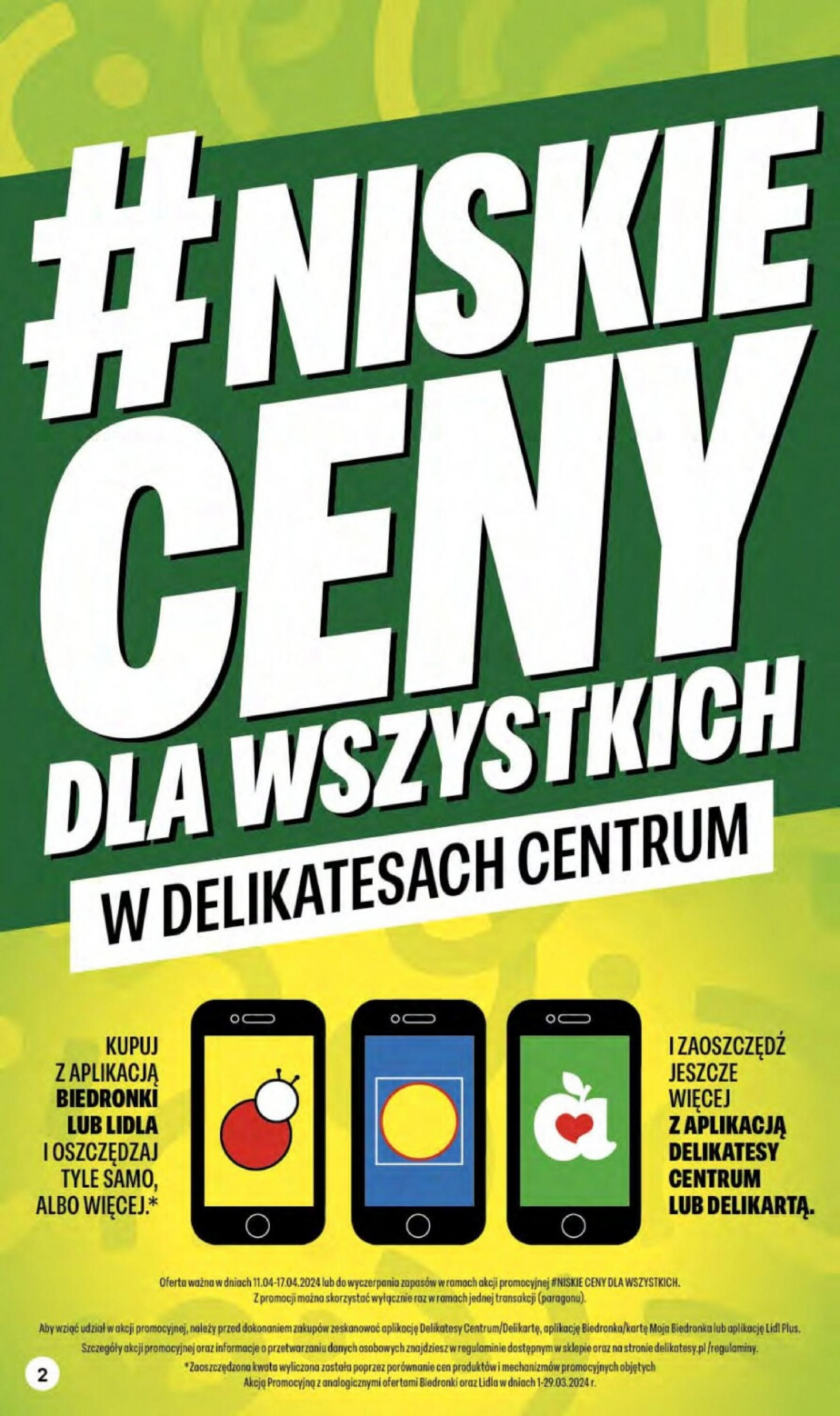 delikatesy-centrum - Delikatesy Centrum gazetka aktualna ważna od 11.04. - 17.04. - page: 2
