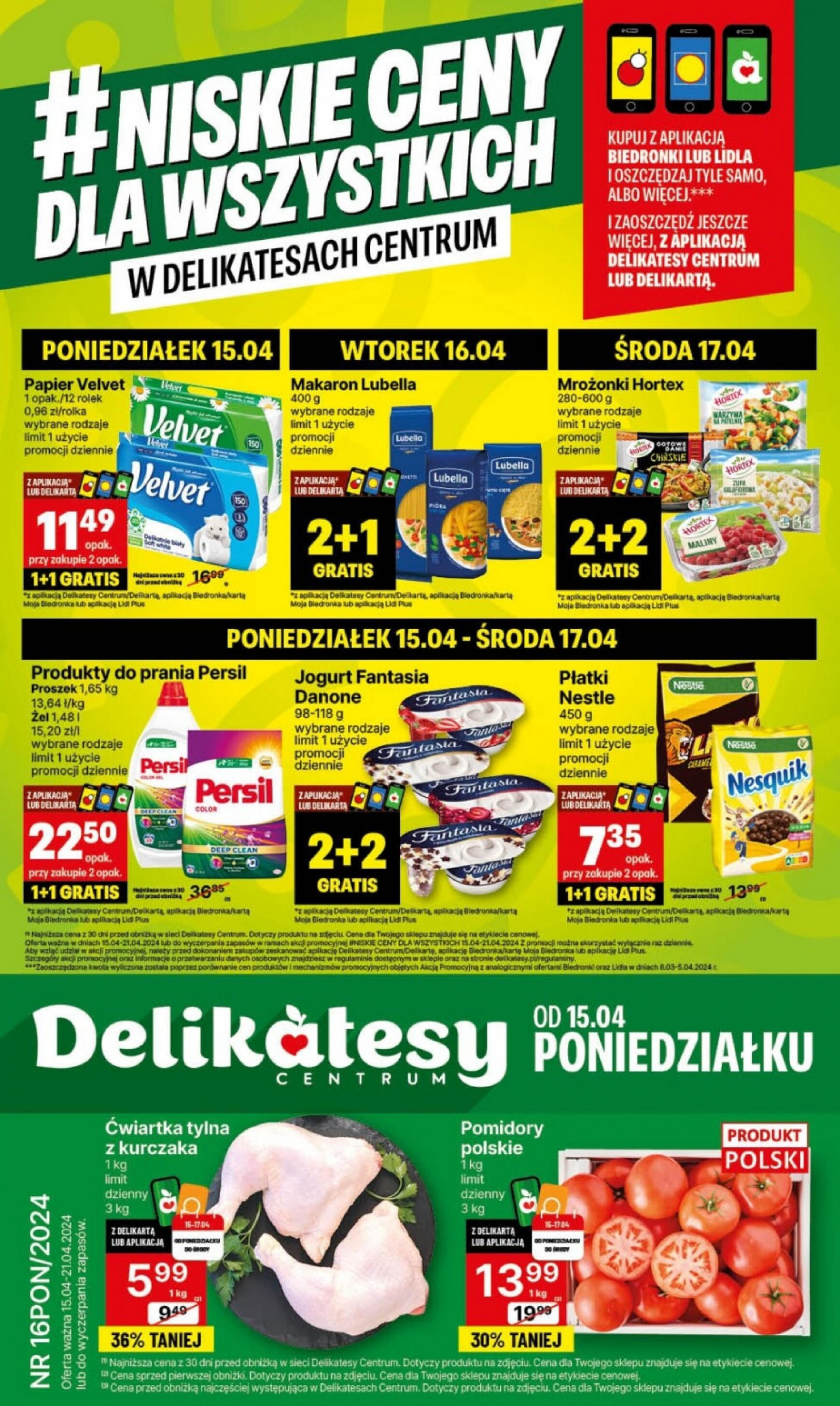 delikatesy-centrum - Delikatesy Centrum gazetka aktualna ważna od 15.04. - 21.04.
