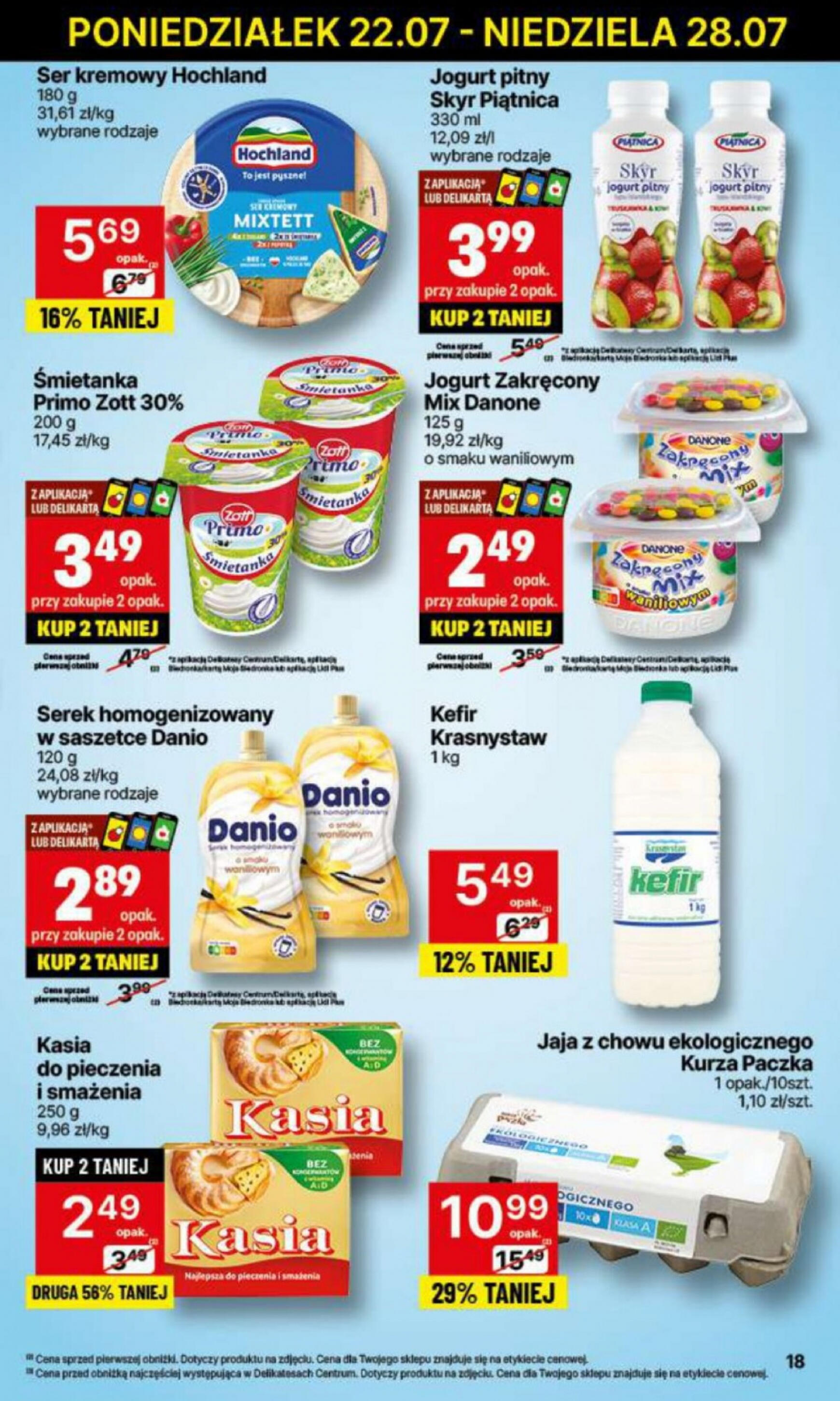 delikatesy-centrum - Delikatesy Centrum gazetka aktualna ważna od 22.07. - 28.07. - page: 18