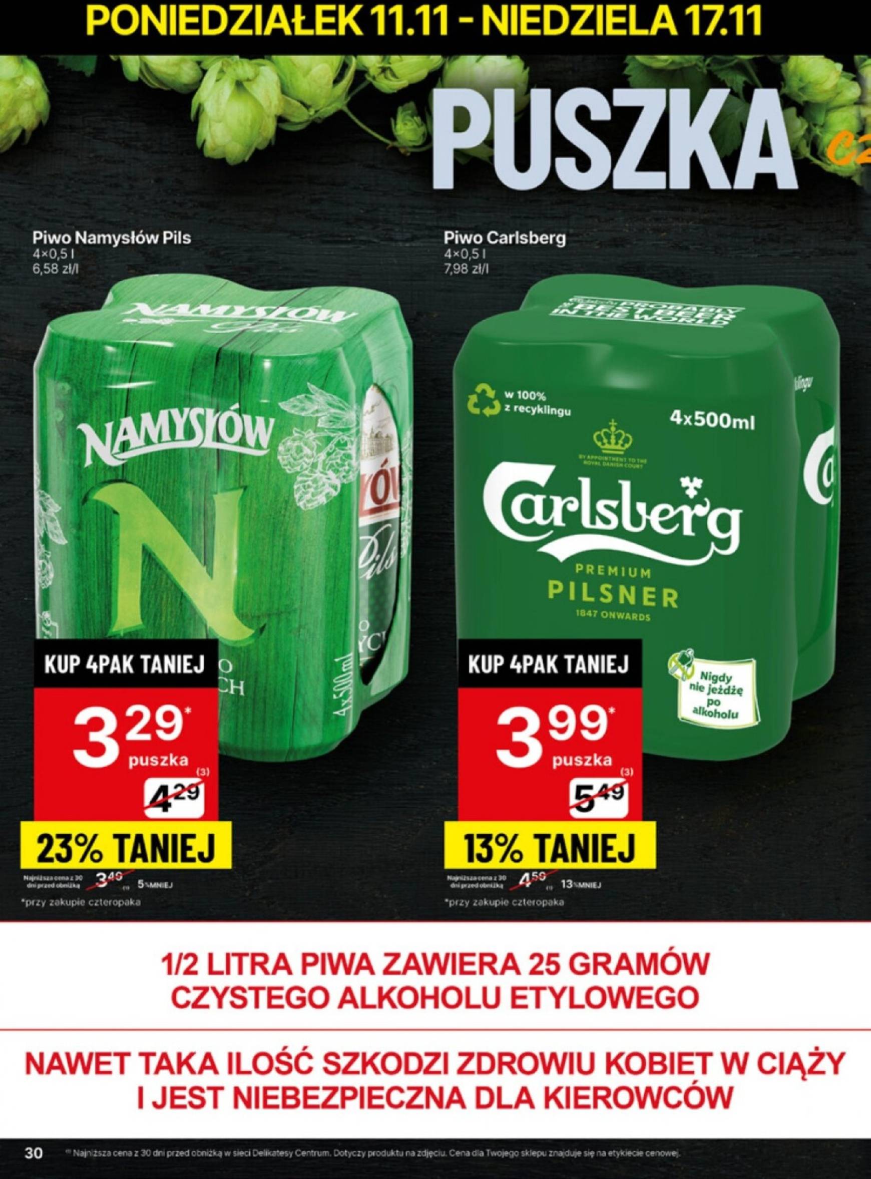 delikatesy-centrum - Delikatesy Centrum gazetka ważna od 11.11. - 17.11. - page: 30