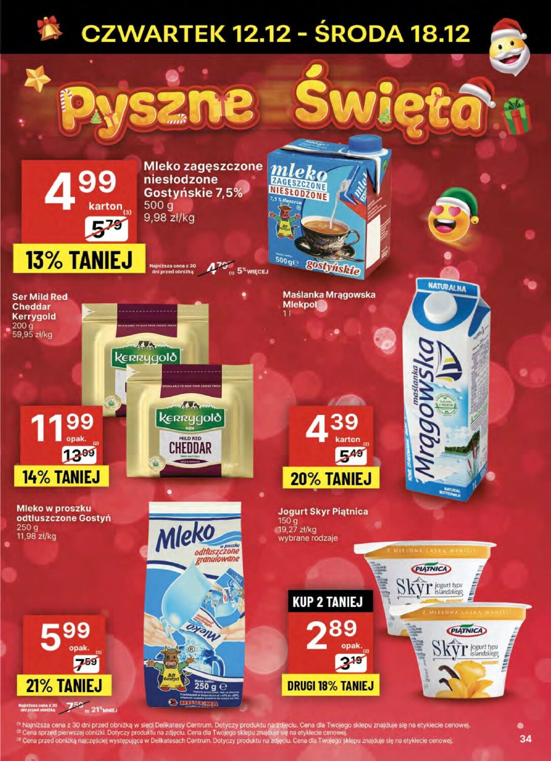 delikatesy-centrum - Delikatesy Centrum gazetka ważna od 12.12. - 18.12. - page: 34