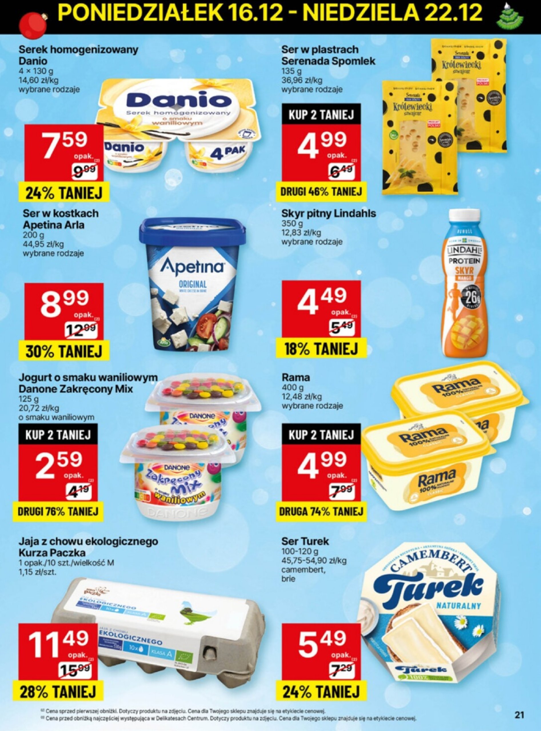 delikatesy-centrum - Delikatesy Centrum gazetka ważna od 16.12. - 22.12. - page: 21