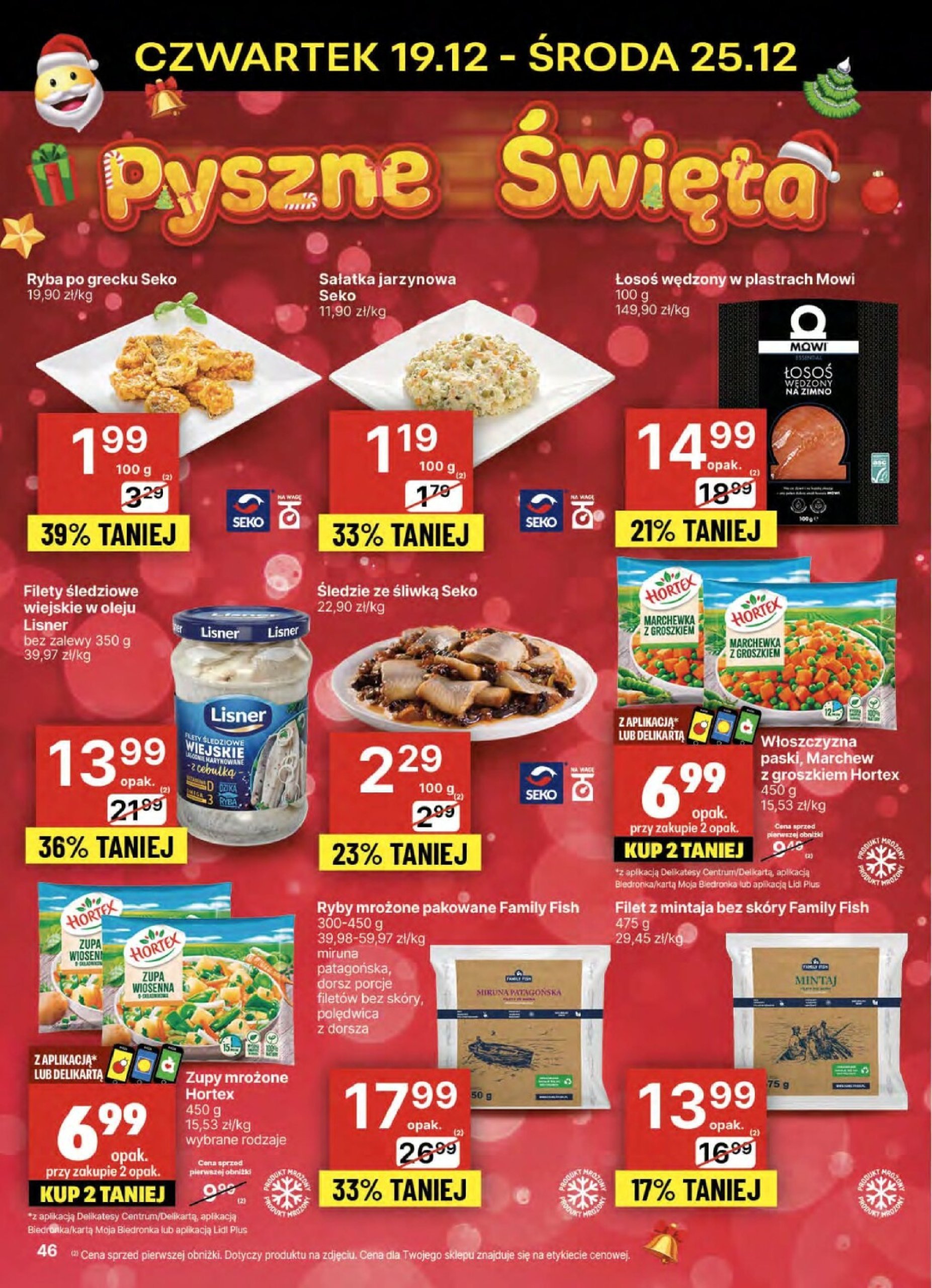 delikatesy-centrum - Delikatesy Centrum gazetka ważna od 19.12. - 25.12. - page: 46