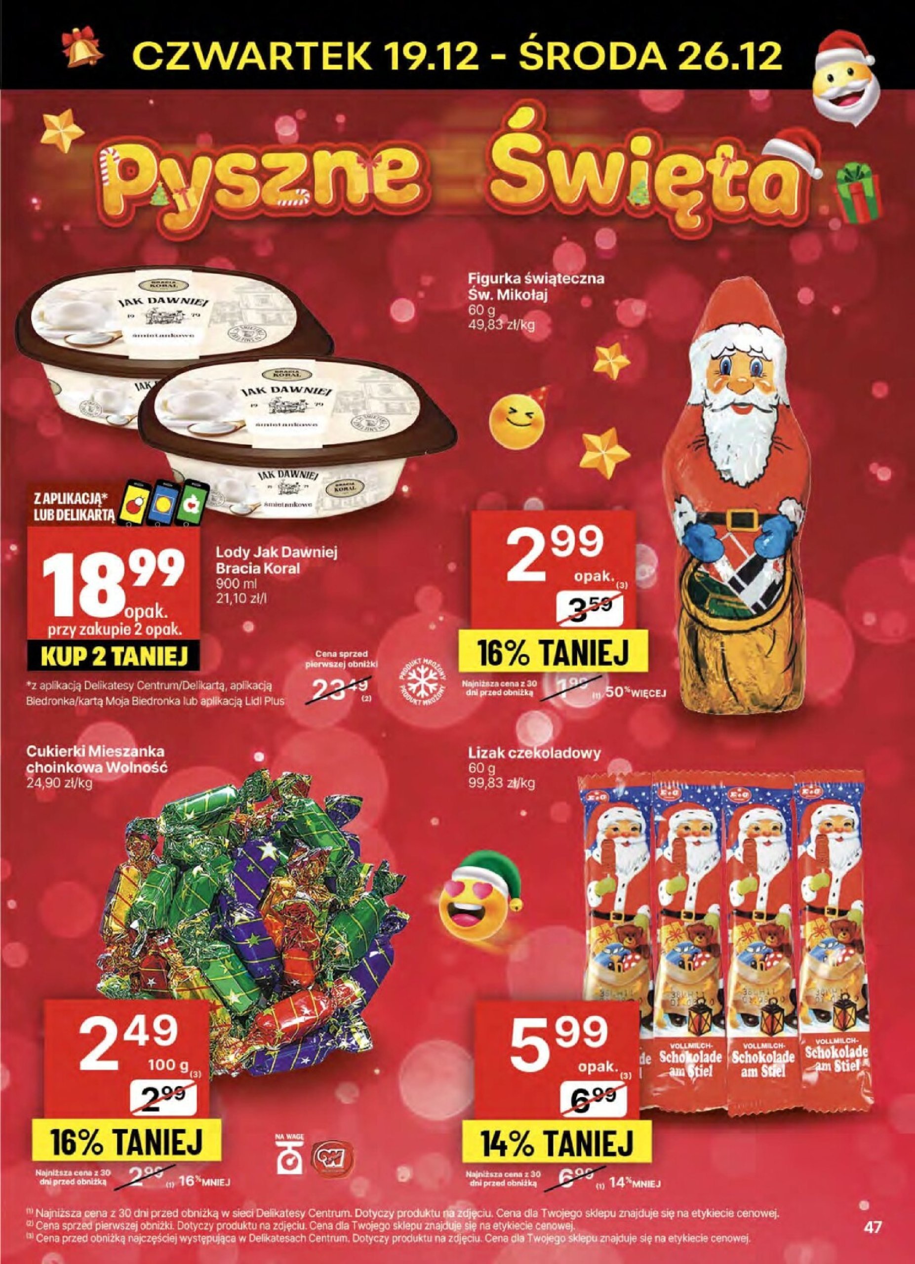 delikatesy-centrum - Delikatesy Centrum gazetka ważna od 19.12. - 25.12. - page: 47