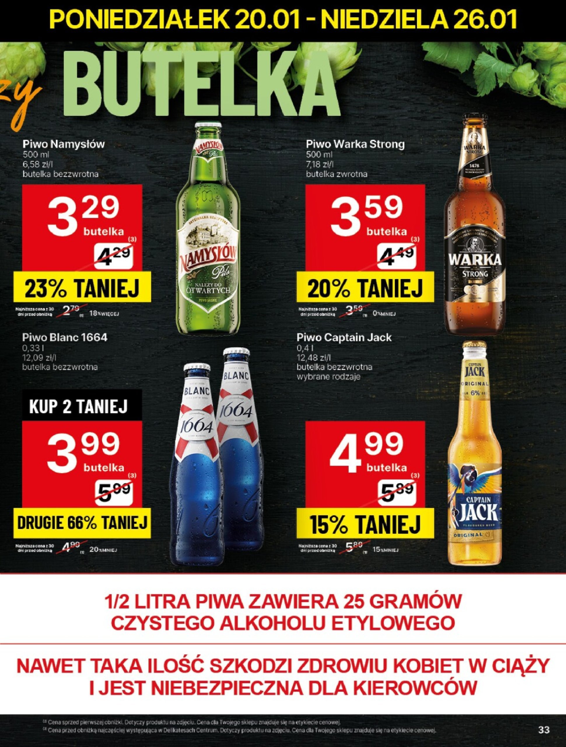 delikatesy-centrum - Delikatesy Centrum gazetka ważna od 20.01. - 26.01. - page: 33