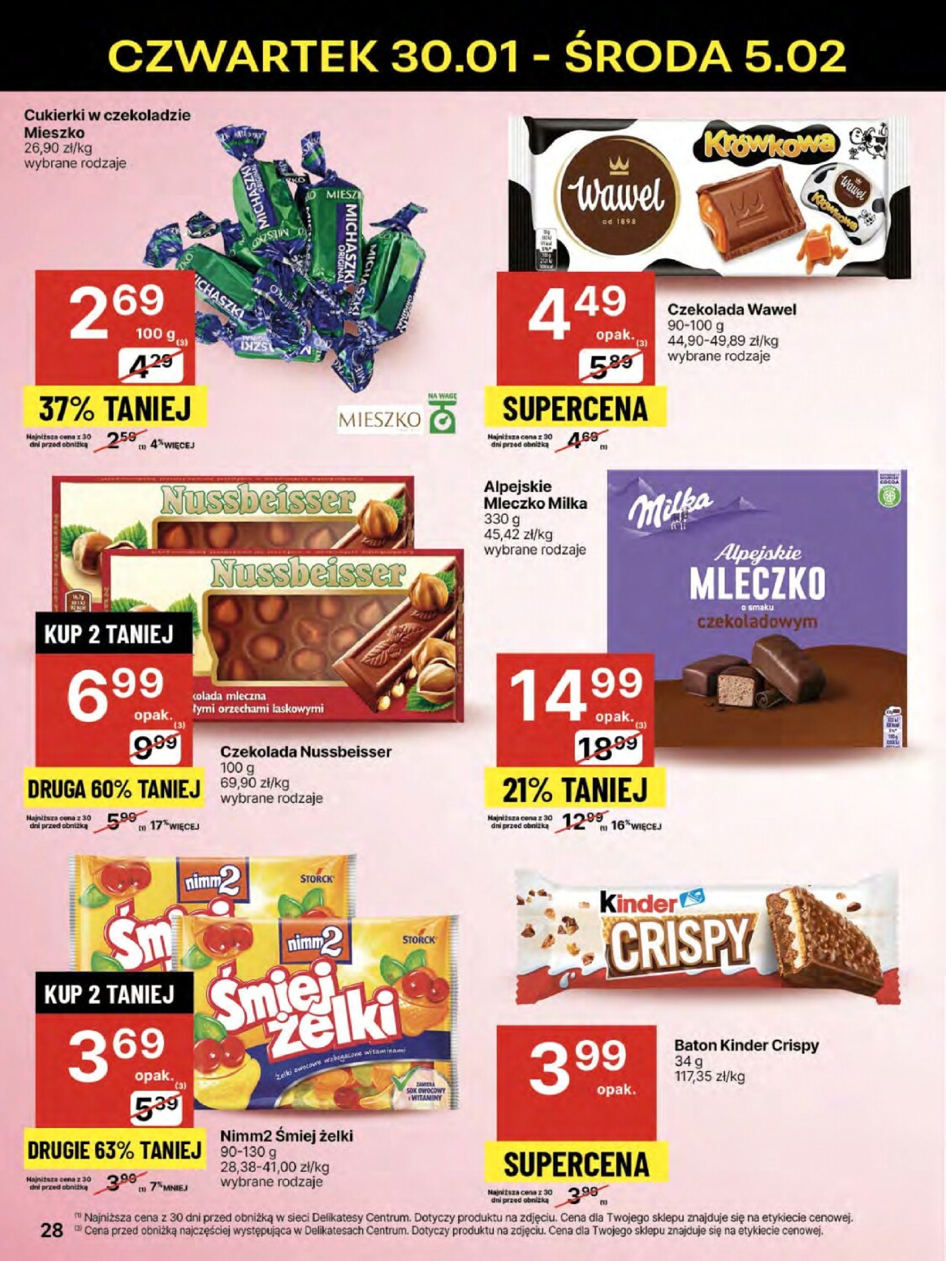 delikatesy-centrum - Delikatesy Centrum gazetka ważna od 30.01. - 05.02. - page: 28