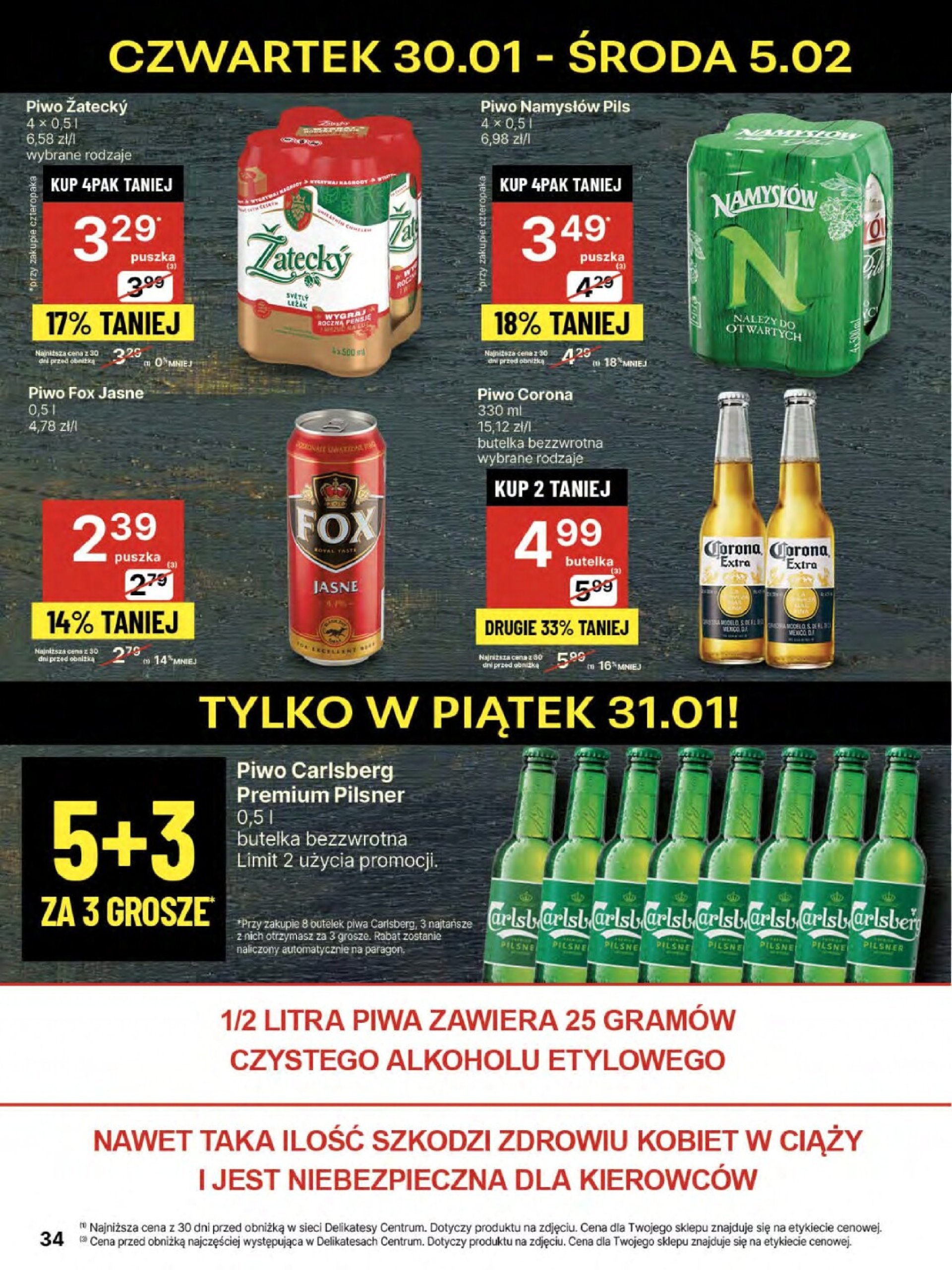 delikatesy-centrum - Delikatesy Centrum gazetka ważna od 30.01. - 05.02. - page: 34