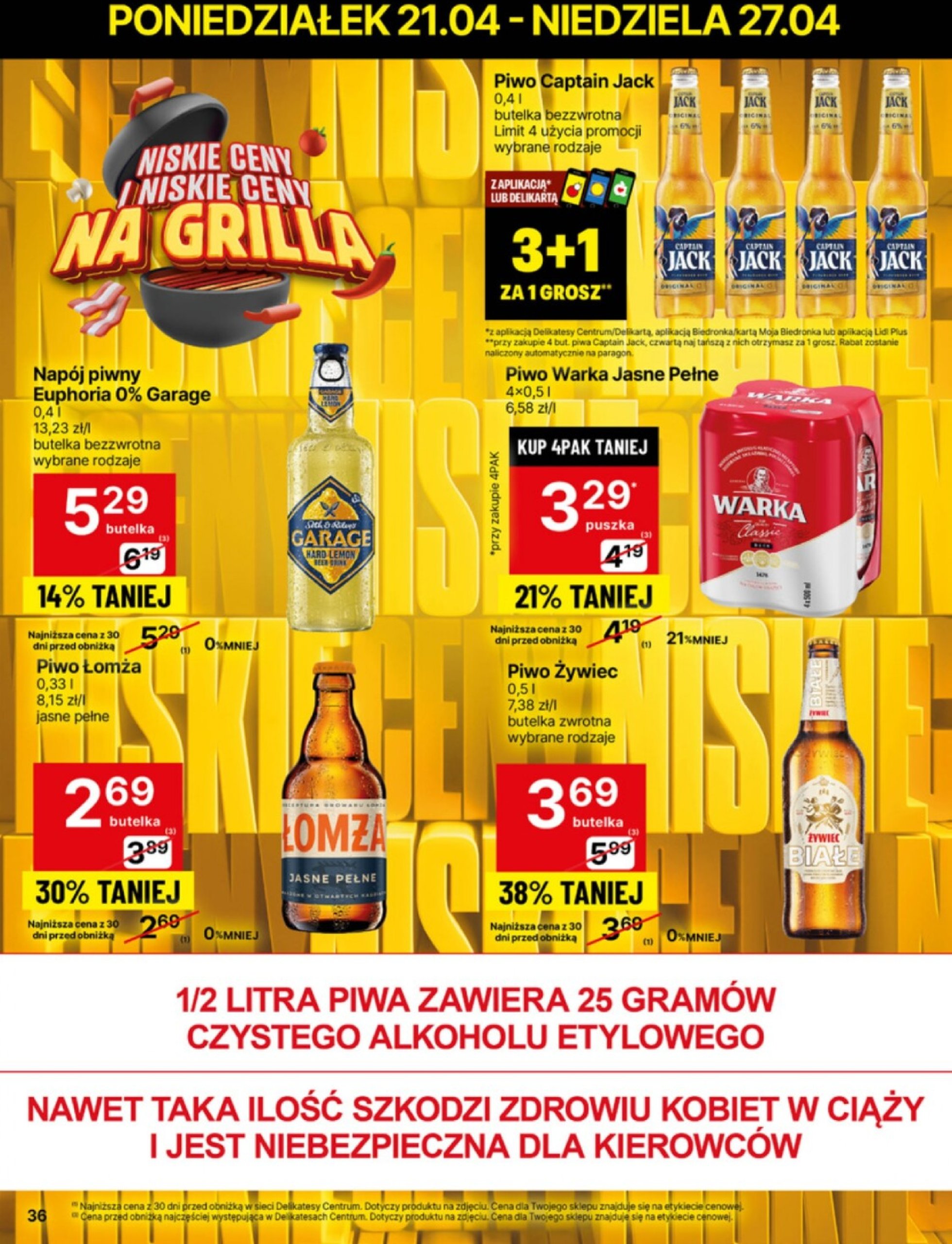 delikatesy-centrum - Delikatesy Centrum gazetka ważna od 21.04. - 27.04. - page: 36 delikatesy-centrum - Delikatesy Centrum gazetka ważna od 21.04. - 27.04. - page: 36