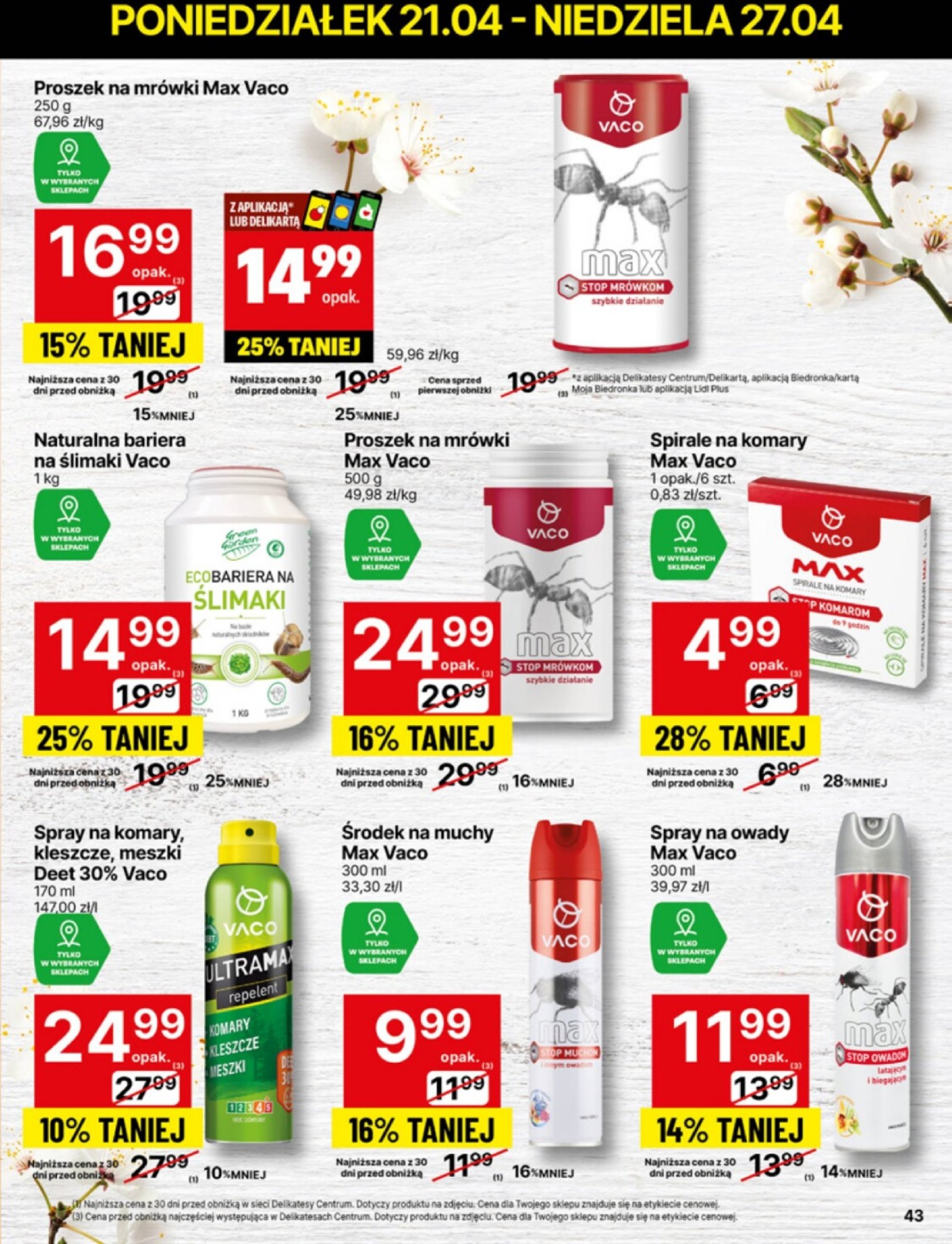 delikatesy-centrum - Delikatesy Centrum gazetka ważna od 21.04. - 27.04. - page: 43 delikatesy-centrum - Delikatesy Centrum gazetka ważna od 21.04. - 27.04. - page: 43