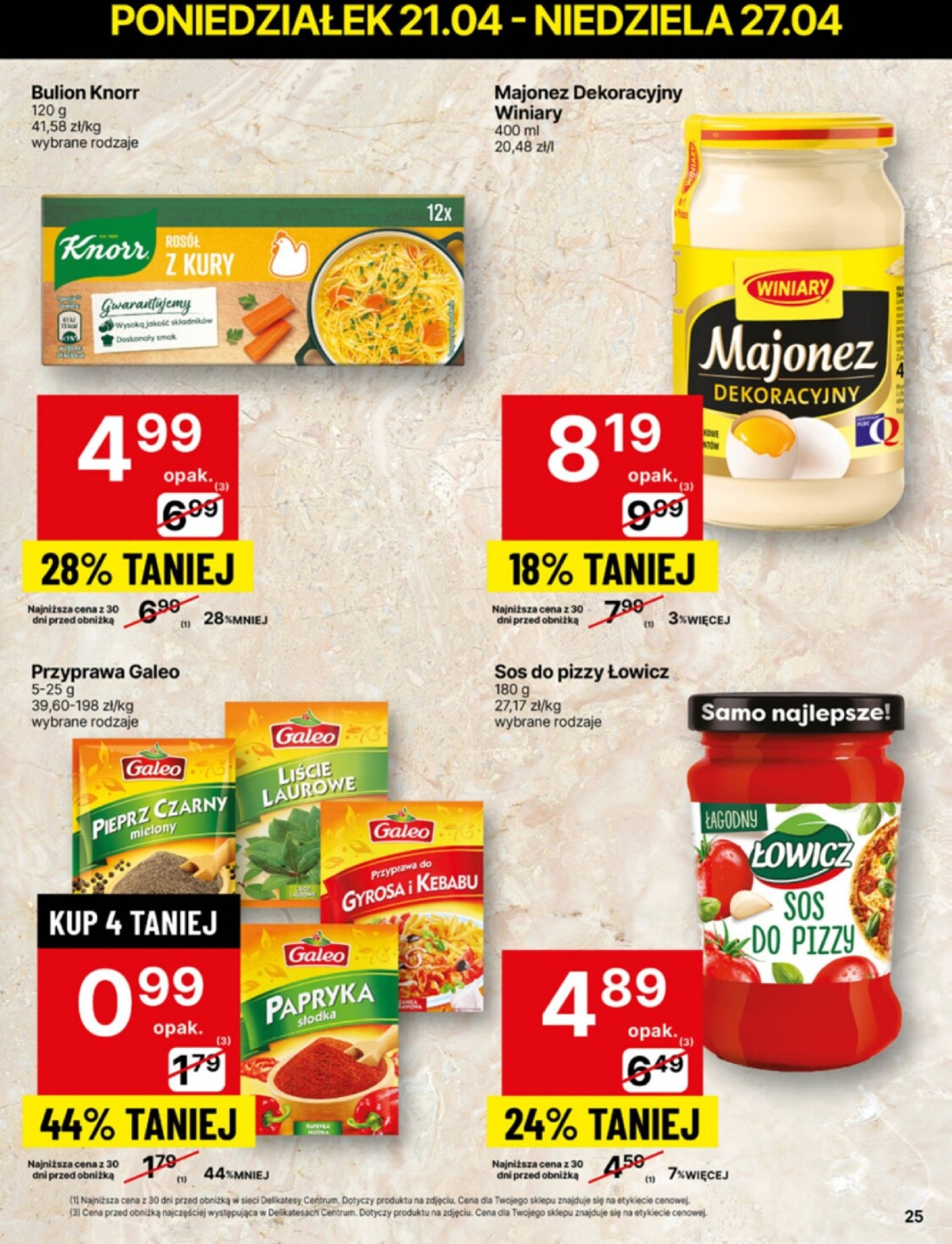 delikatesy-centrum - Delikatesy Centrum gazetka ważna od 21.04. - 27.04. - page: 25 delikatesy-centrum - Delikatesy Centrum gazetka ważna od 21.04. - 27.04. - page: 25