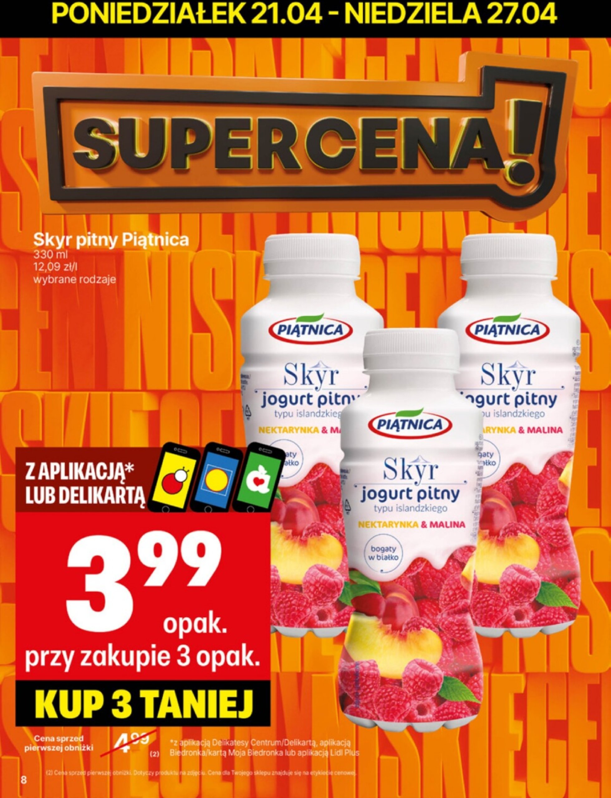 delikatesy-centrum - Delikatesy Centrum gazetka ważna od 21.04. - 27.04. - page: 8 delikatesy-centrum - Delikatesy Centrum gazetka ważna od 21.04. - 27.04. - page: 8