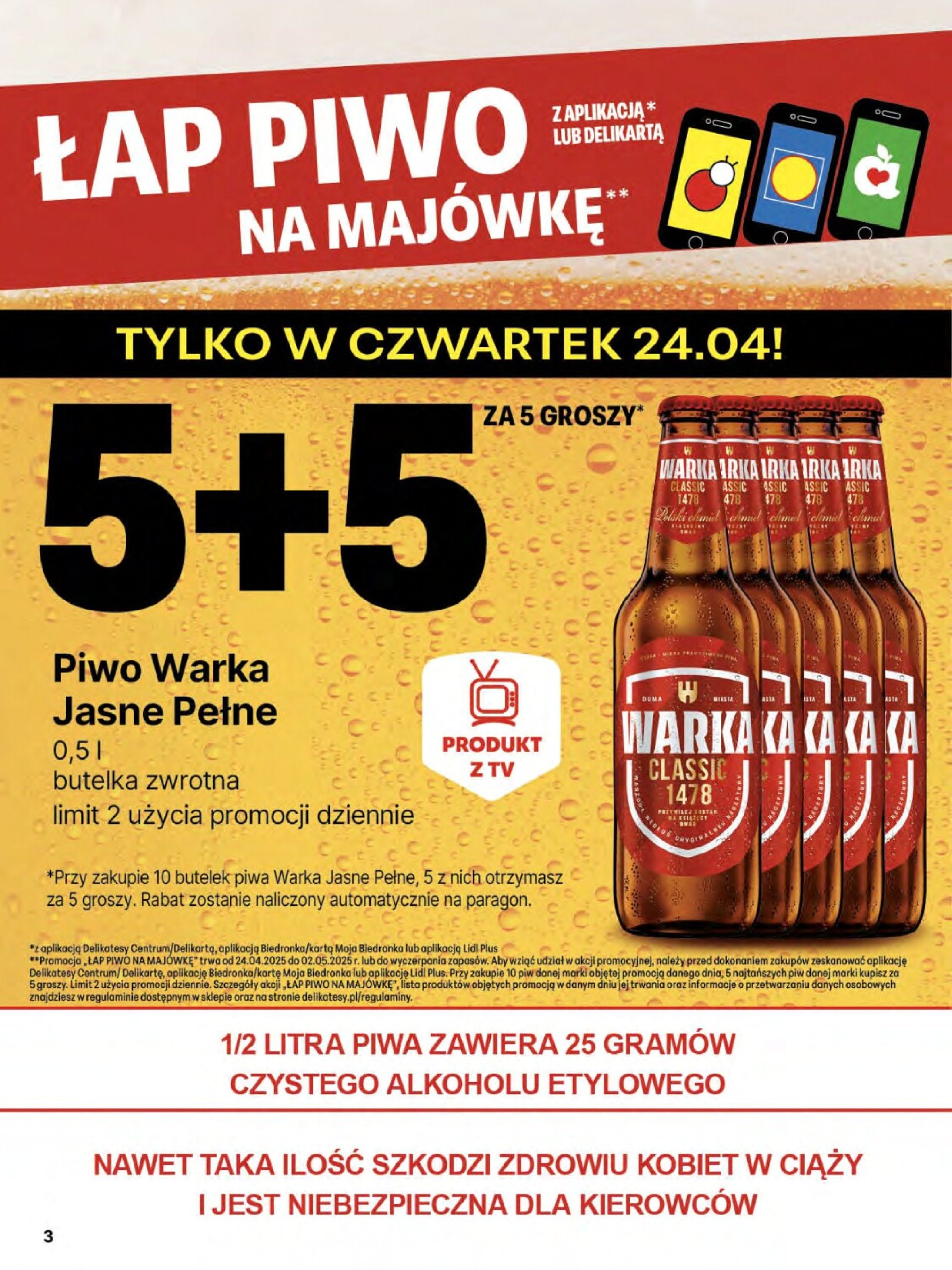 delikatesy-centrum - Delikatesy Centrum gazetka ważna od 24.04. - 30.04. - page: 3 delikatesy-centrum - Delikatesy Centrum gazetka ważna od 24.04. - 30.04. - page: 3