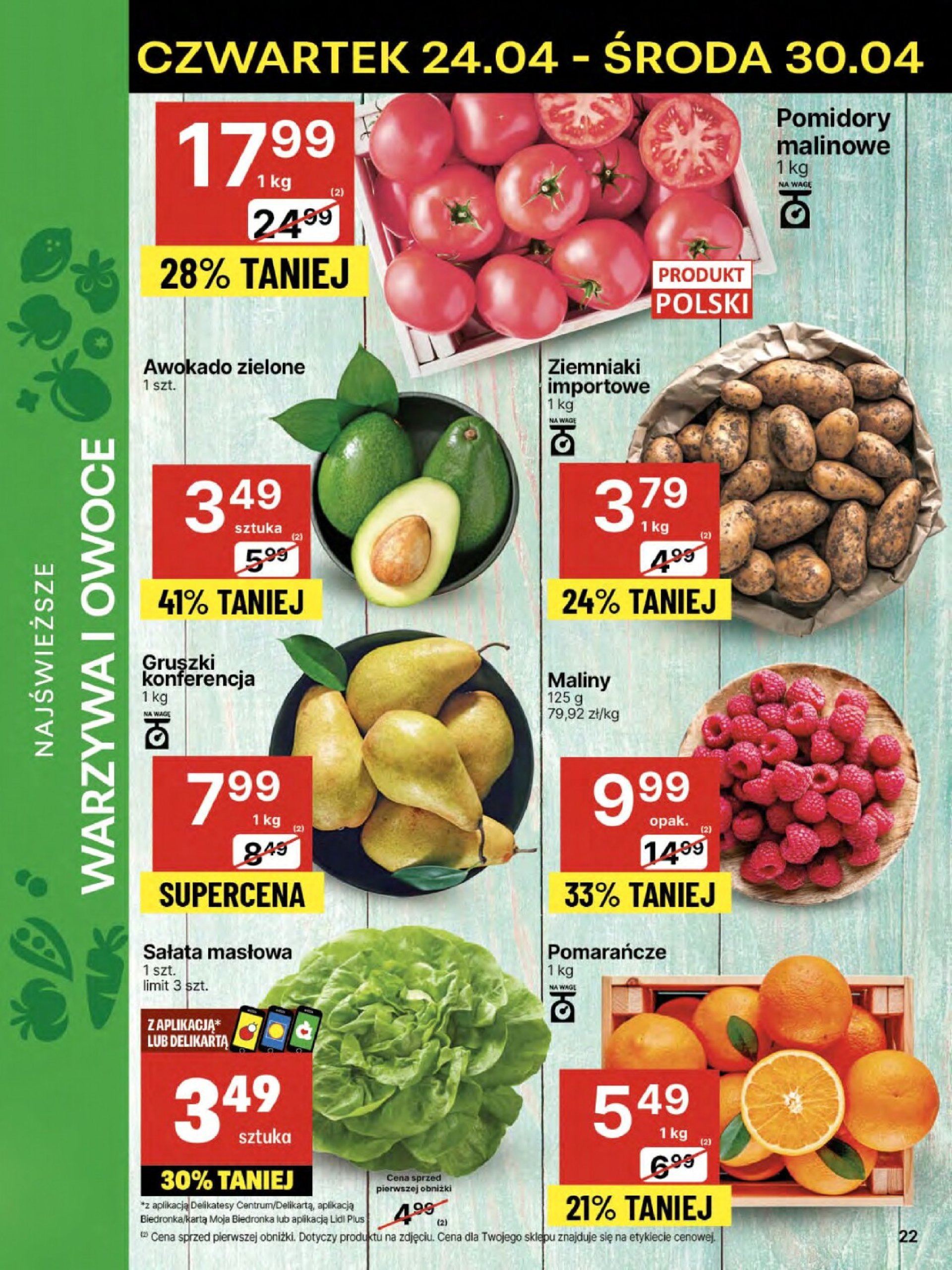 delikatesy-centrum - Delikatesy Centrum gazetka ważna od 24.04. - 30.04. - page: 22 delikatesy-centrum - Delikatesy Centrum gazetka ważna od 24.04. - 30.04. - page: 22