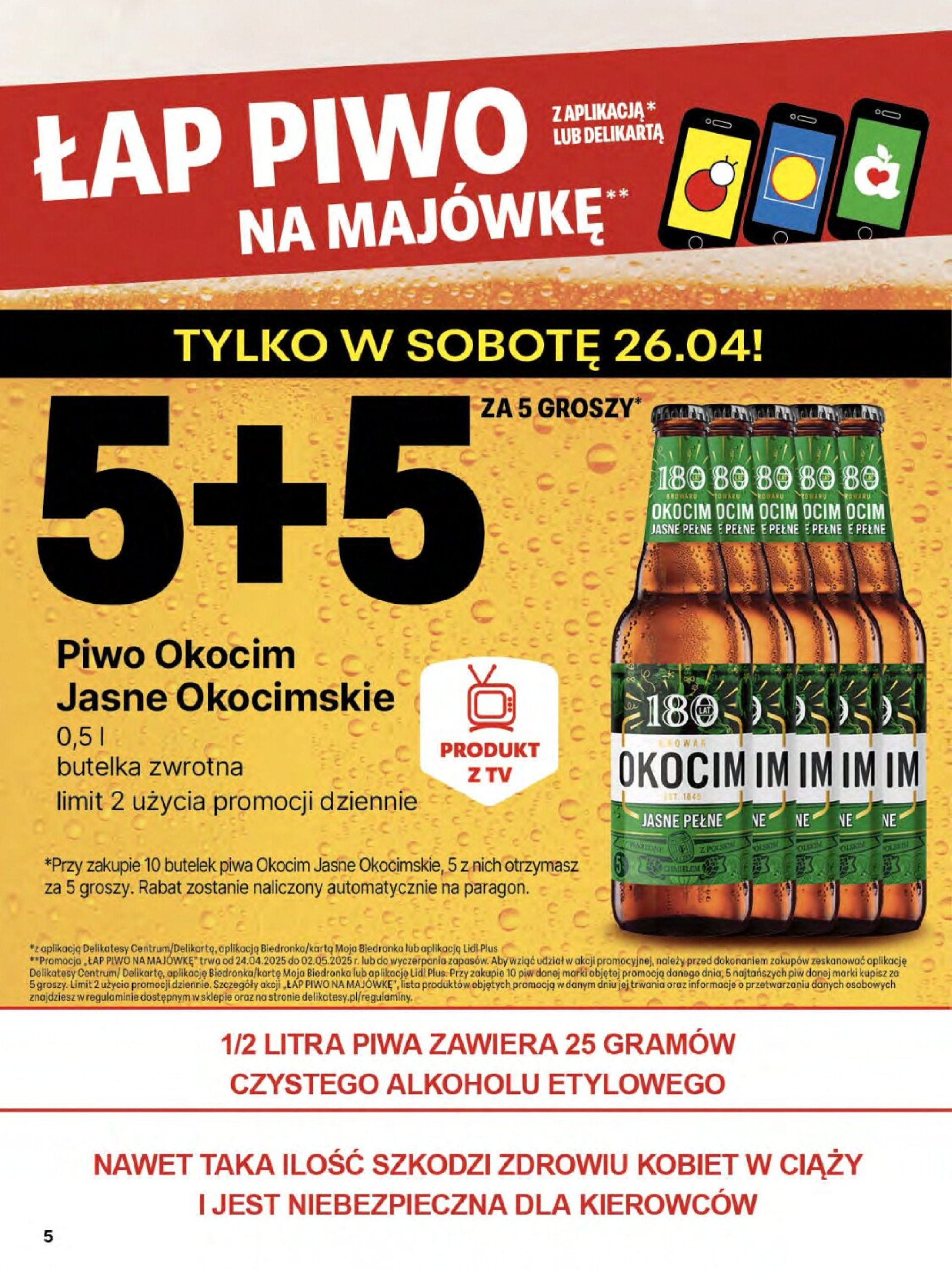 delikatesy-centrum - Delikatesy Centrum gazetka ważna od 24.04. - 30.04. - page: 5 delikatesy-centrum - Delikatesy Centrum gazetka ważna od 24.04. - 30.04. - page: 5