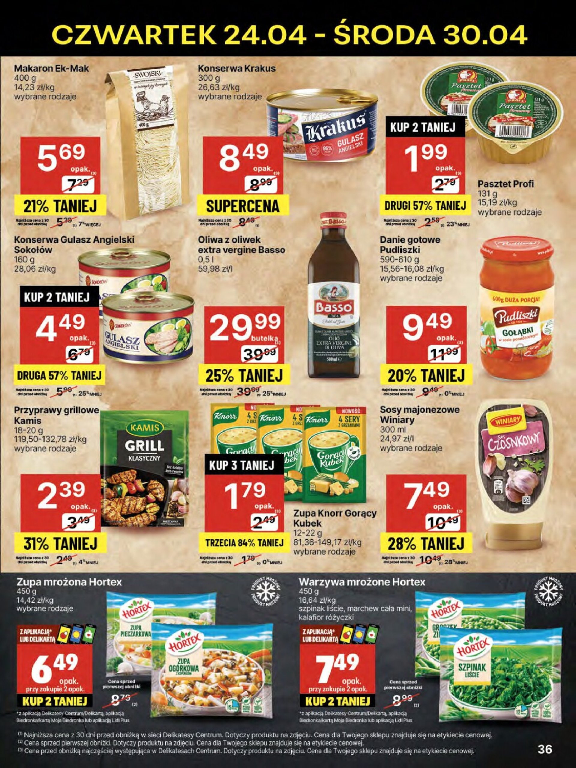 delikatesy-centrum - Delikatesy Centrum gazetka ważna od 24.04. - 30.04. - page: 36 delikatesy-centrum - Delikatesy Centrum gazetka ważna od 24.04. - 30.04. - page: 36