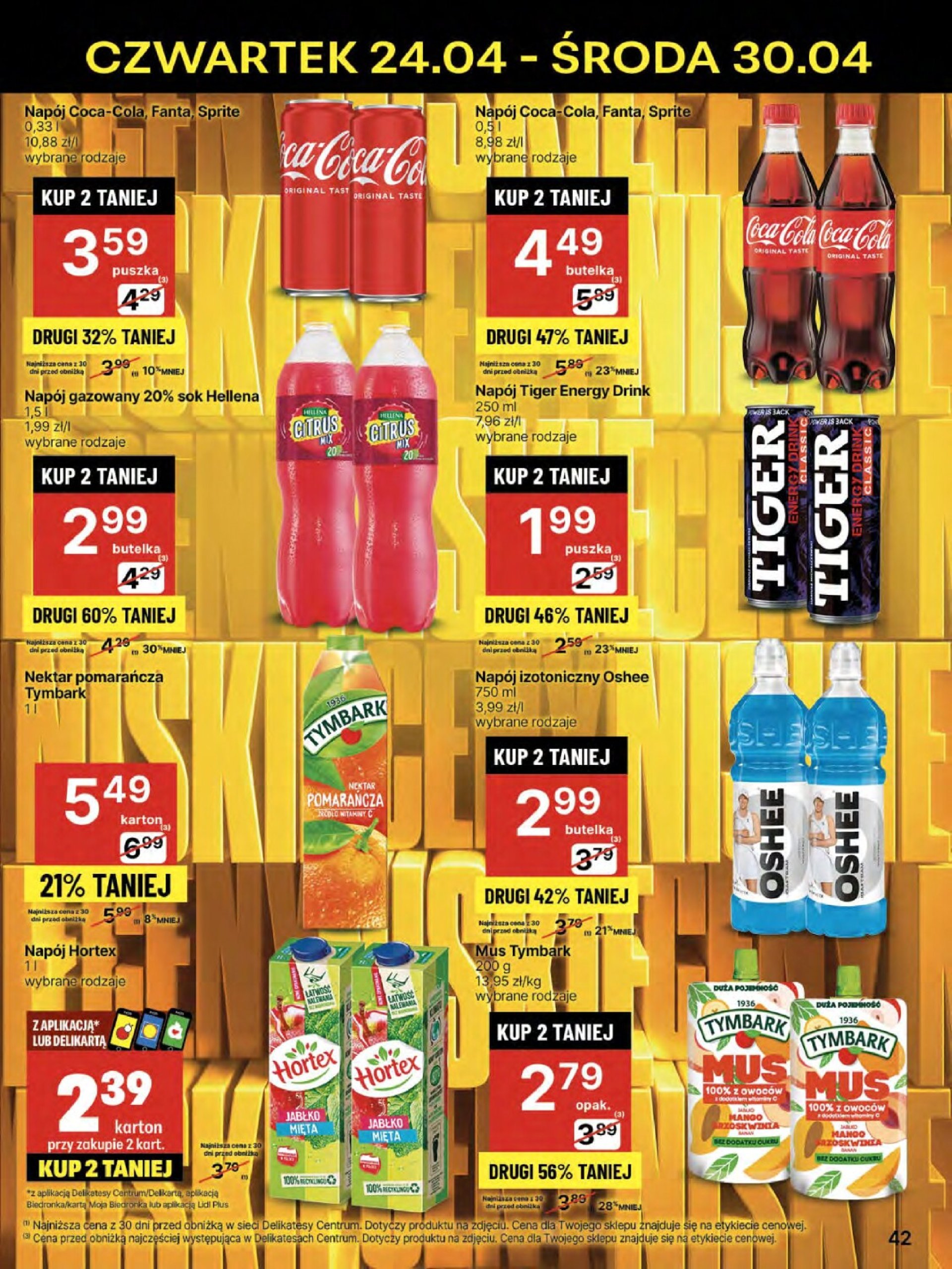 delikatesy-centrum - Delikatesy Centrum gazetka ważna od 24.04. - 30.04. - page: 42 delikatesy-centrum - Delikatesy Centrum gazetka ważna od 24.04. - 30.04. - page: 42
