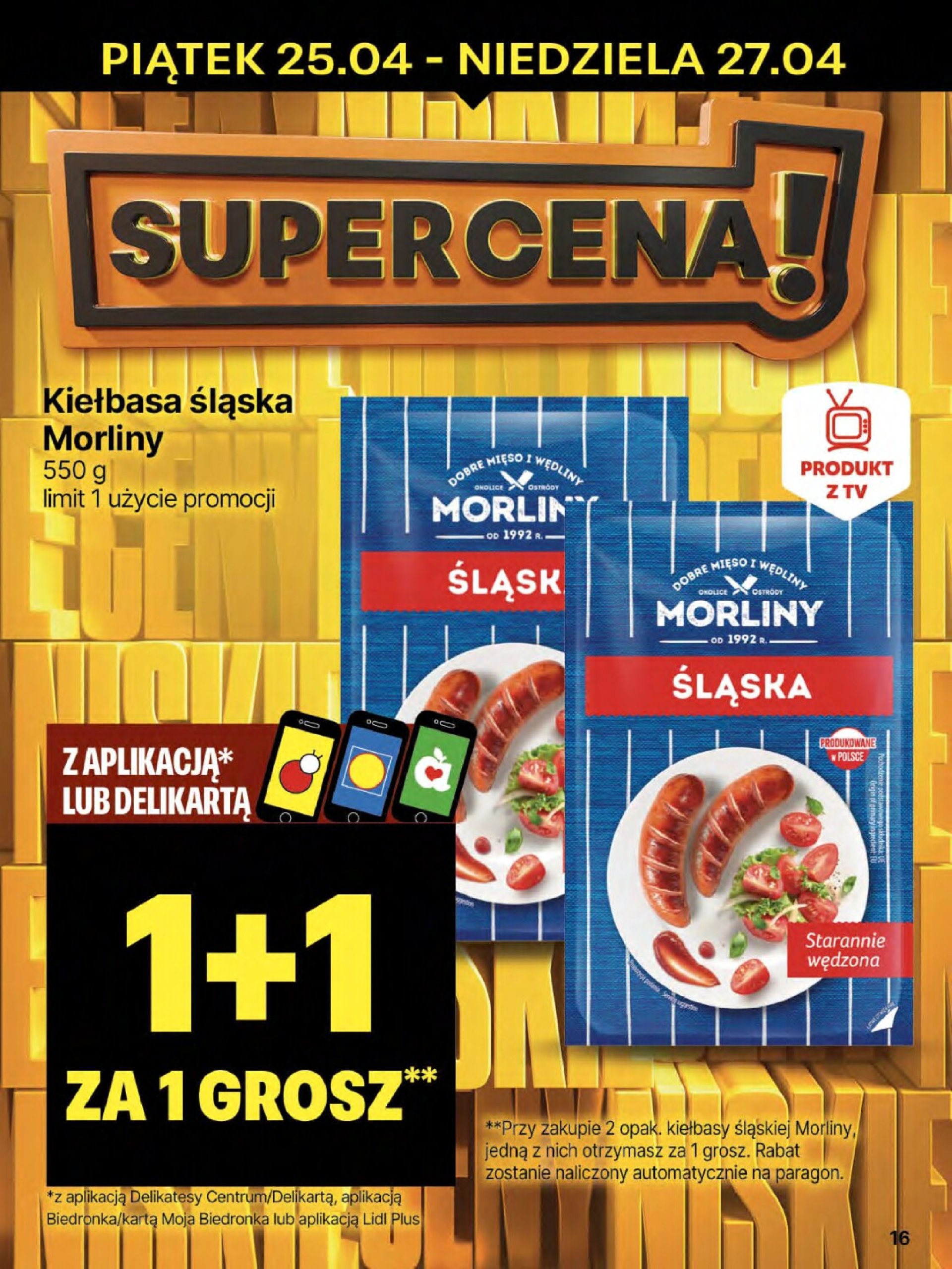 delikatesy-centrum - Delikatesy Centrum gazetka ważna od 24.04. - 30.04. - page: 16 delikatesy-centrum - Delikatesy Centrum gazetka ważna od 24.04. - 30.04. - page: 16