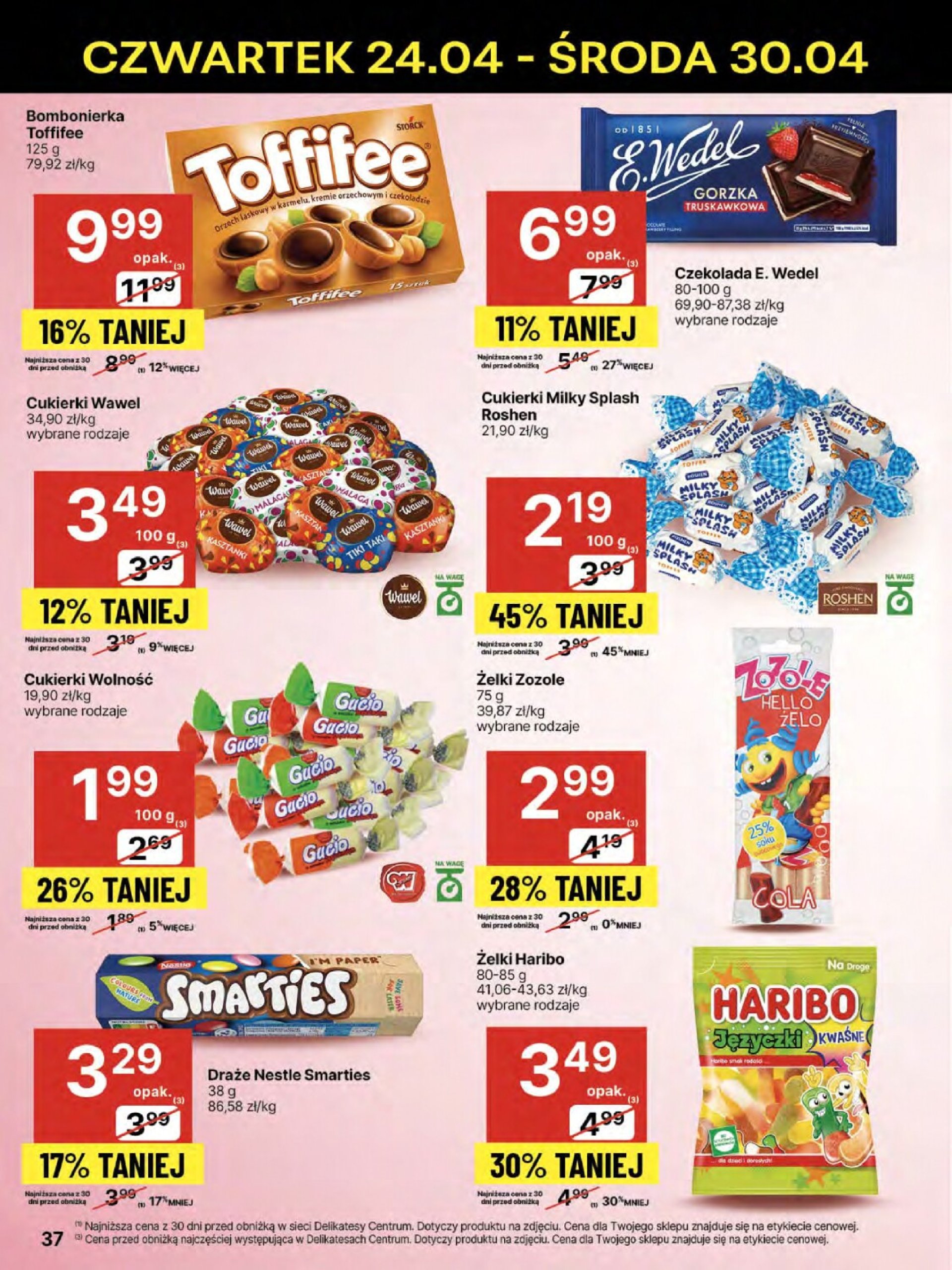 delikatesy-centrum - Delikatesy Centrum gazetka ważna od 24.04. - 30.04. - page: 37 delikatesy-centrum - Delikatesy Centrum gazetka ważna od 24.04. - 30.04. - page: 37
