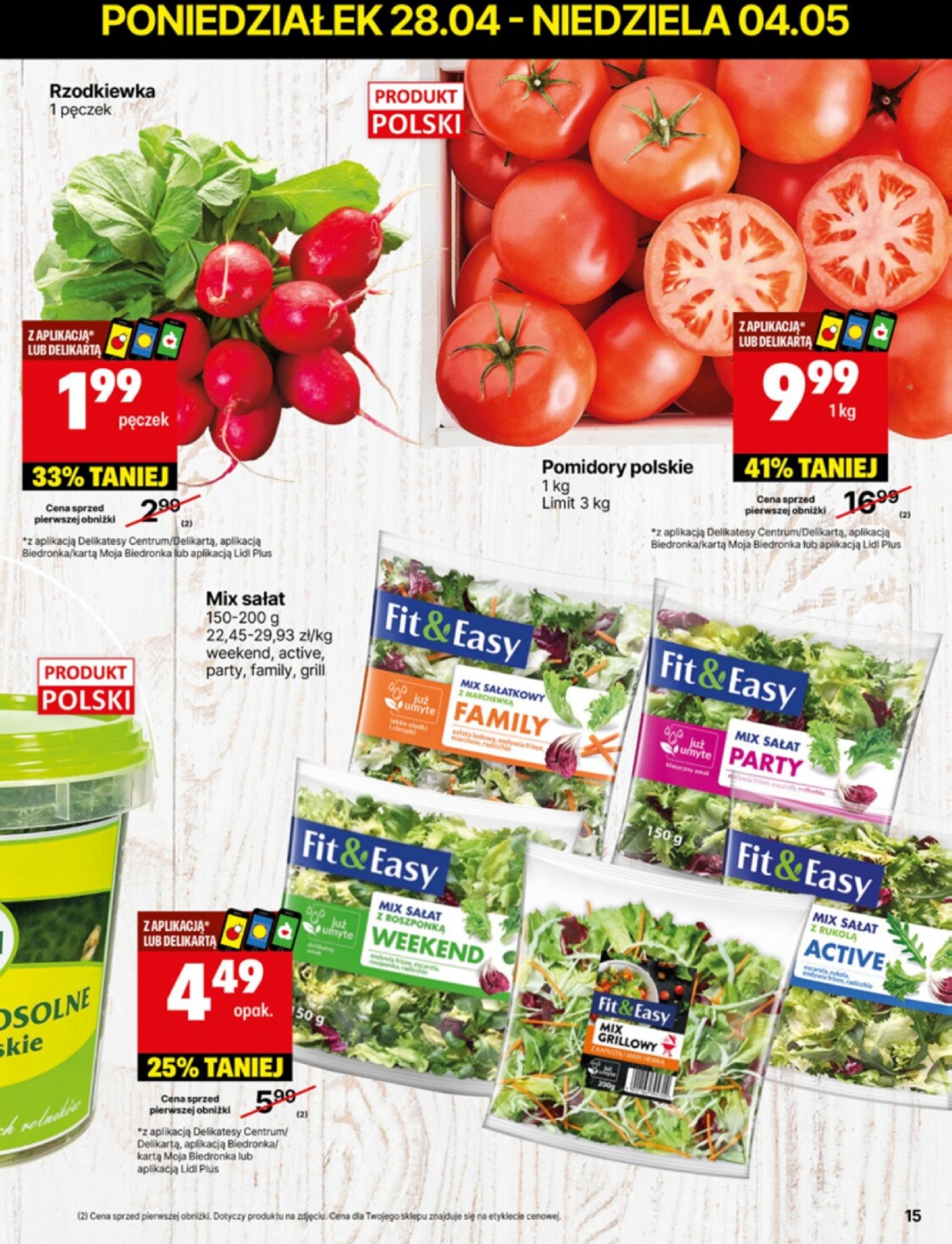 delikatesy-centrum - Delikatesy Centrum gazetka ważna od 28.04. - 04.05. - page: 15 delikatesy-centrum - Delikatesy Centrum gazetka ważna od 28.04. - 04.05. - page: 15