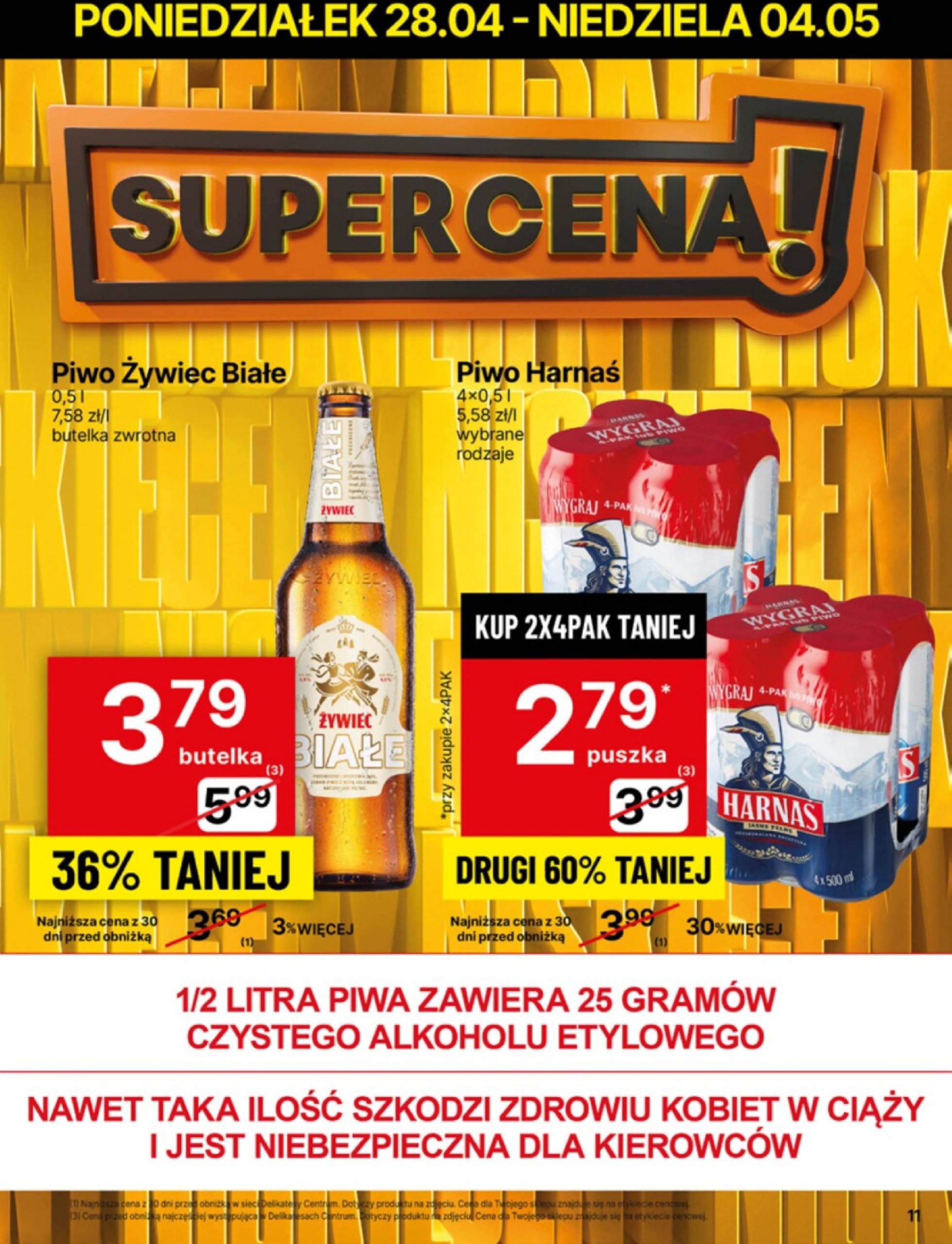 delikatesy-centrum - Delikatesy Centrum gazetka ważna od 28.04. - 04.05. - page: 11 delikatesy-centrum - Delikatesy Centrum gazetka ważna od 28.04. - 04.05. - page: 11