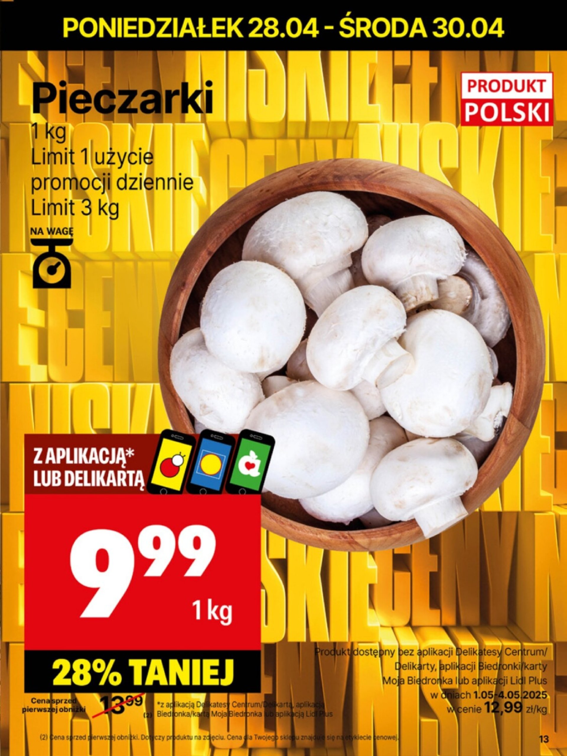 delikatesy-centrum - Delikatesy Centrum gazetka ważna od 28.04. - 04.05. - page: 13 delikatesy-centrum - Delikatesy Centrum gazetka ważna od 28.04. - 04.05. - page: 13