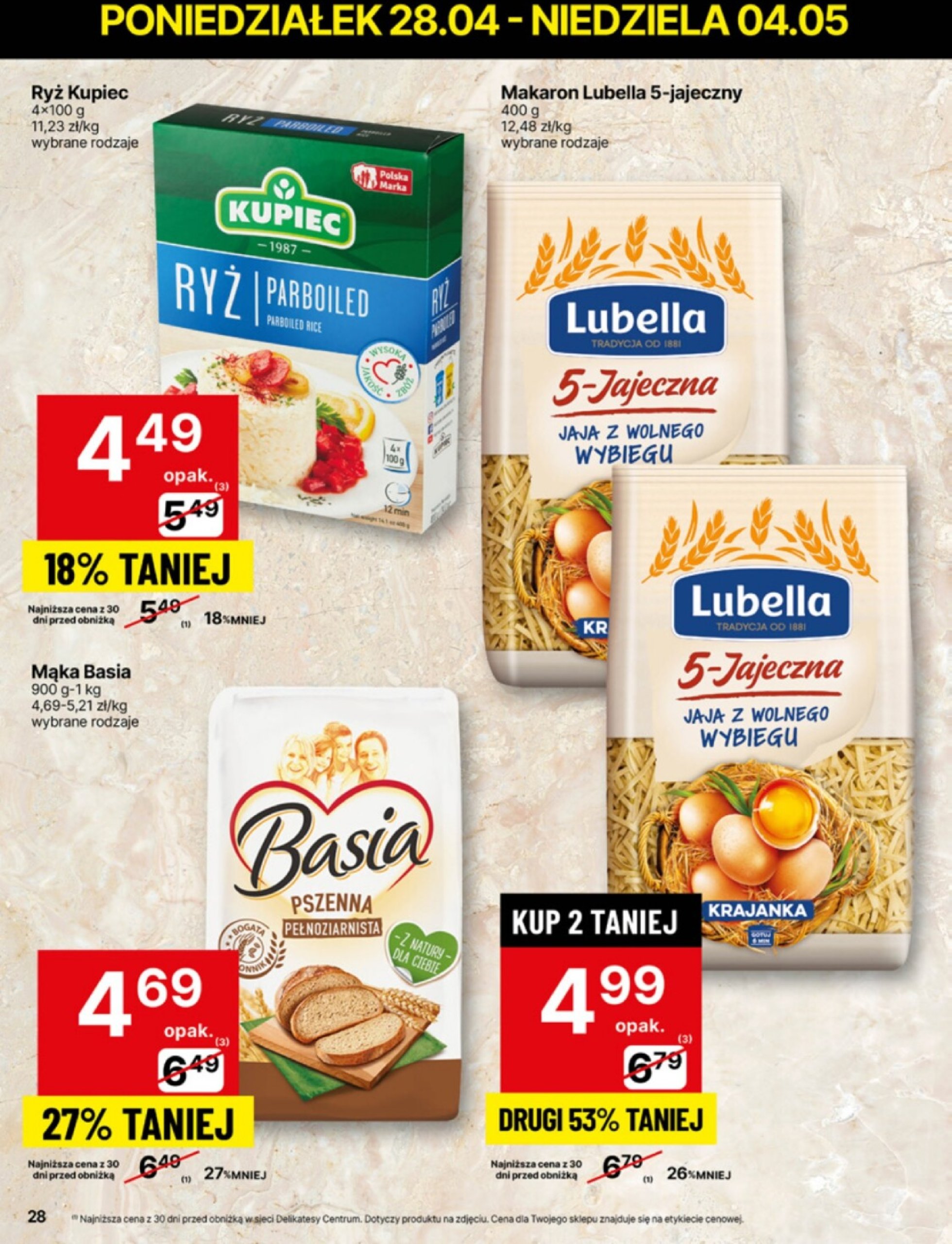 delikatesy-centrum - Delikatesy Centrum gazetka ważna od 28.04. - 04.05. - page: 28 delikatesy-centrum - Delikatesy Centrum gazetka ważna od 28.04. - 04.05. - page: 28