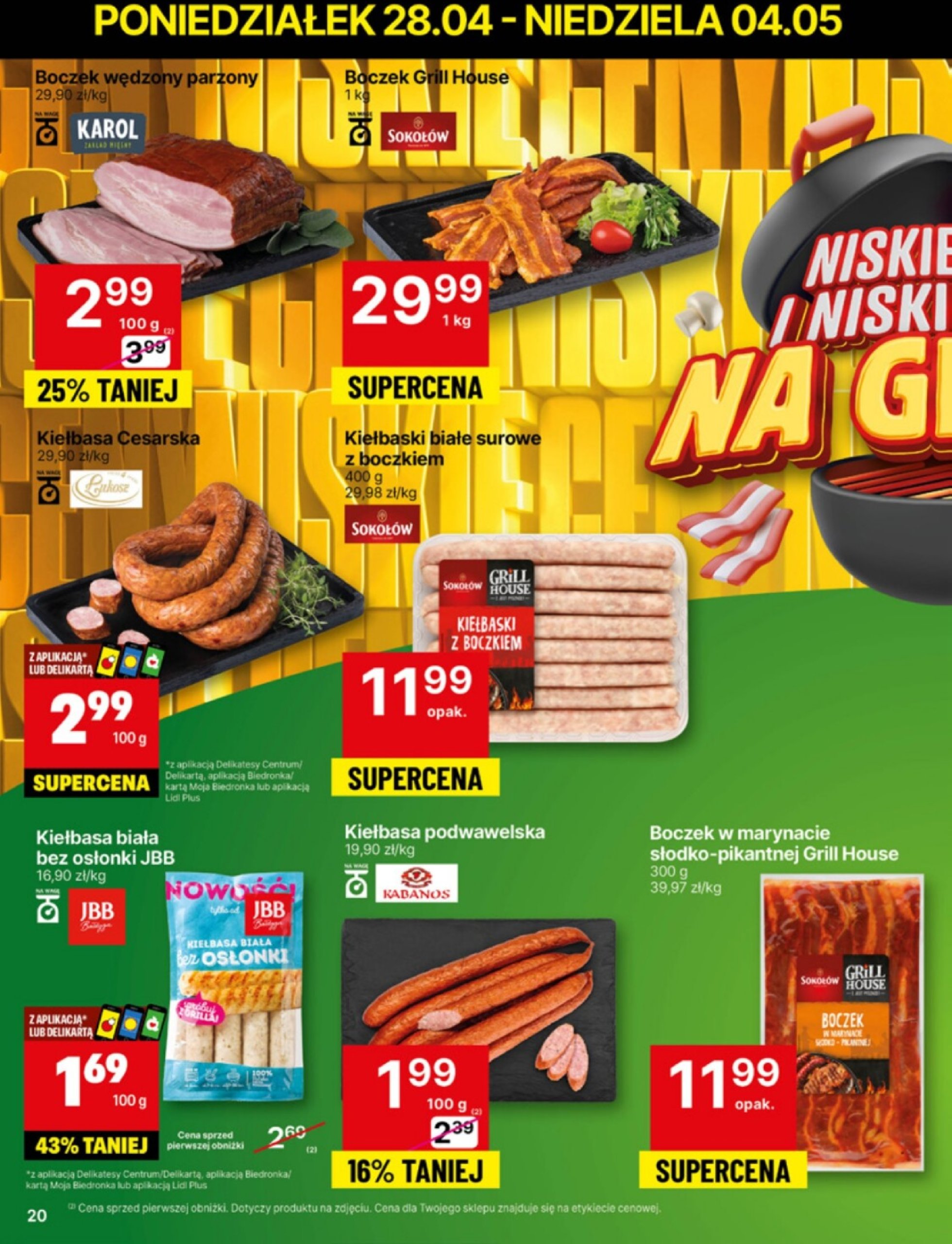 delikatesy-centrum - Delikatesy Centrum gazetka ważna od 28.04. - 04.05. - page: 20 delikatesy-centrum - Delikatesy Centrum gazetka ważna od 28.04. - 04.05. - page: 20