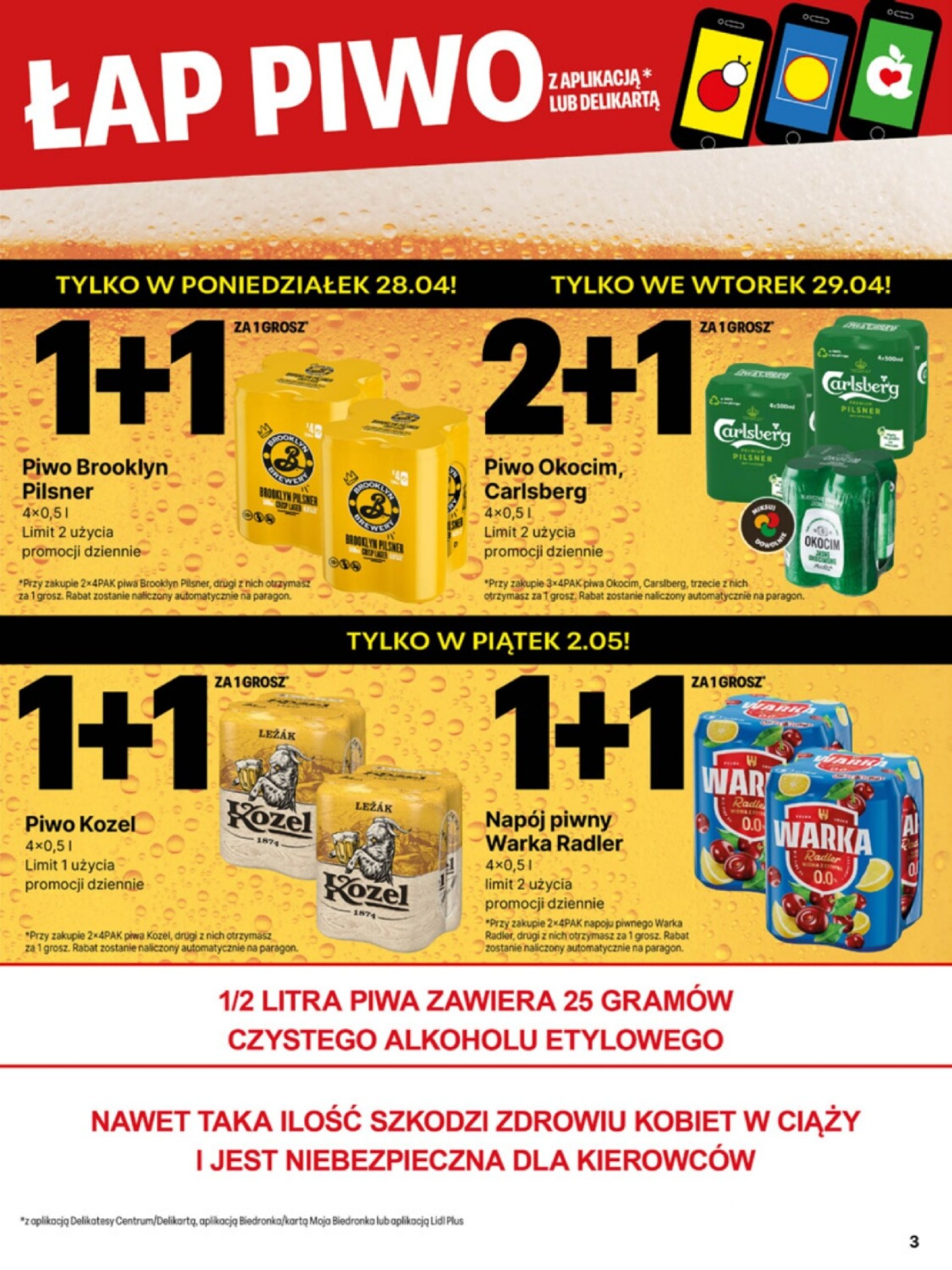 delikatesy-centrum - Delikatesy Centrum gazetka ważna od 28.04. - 04.05. - page: 3 delikatesy-centrum - Delikatesy Centrum gazetka ważna od 28.04. - 04.05. - page: 3