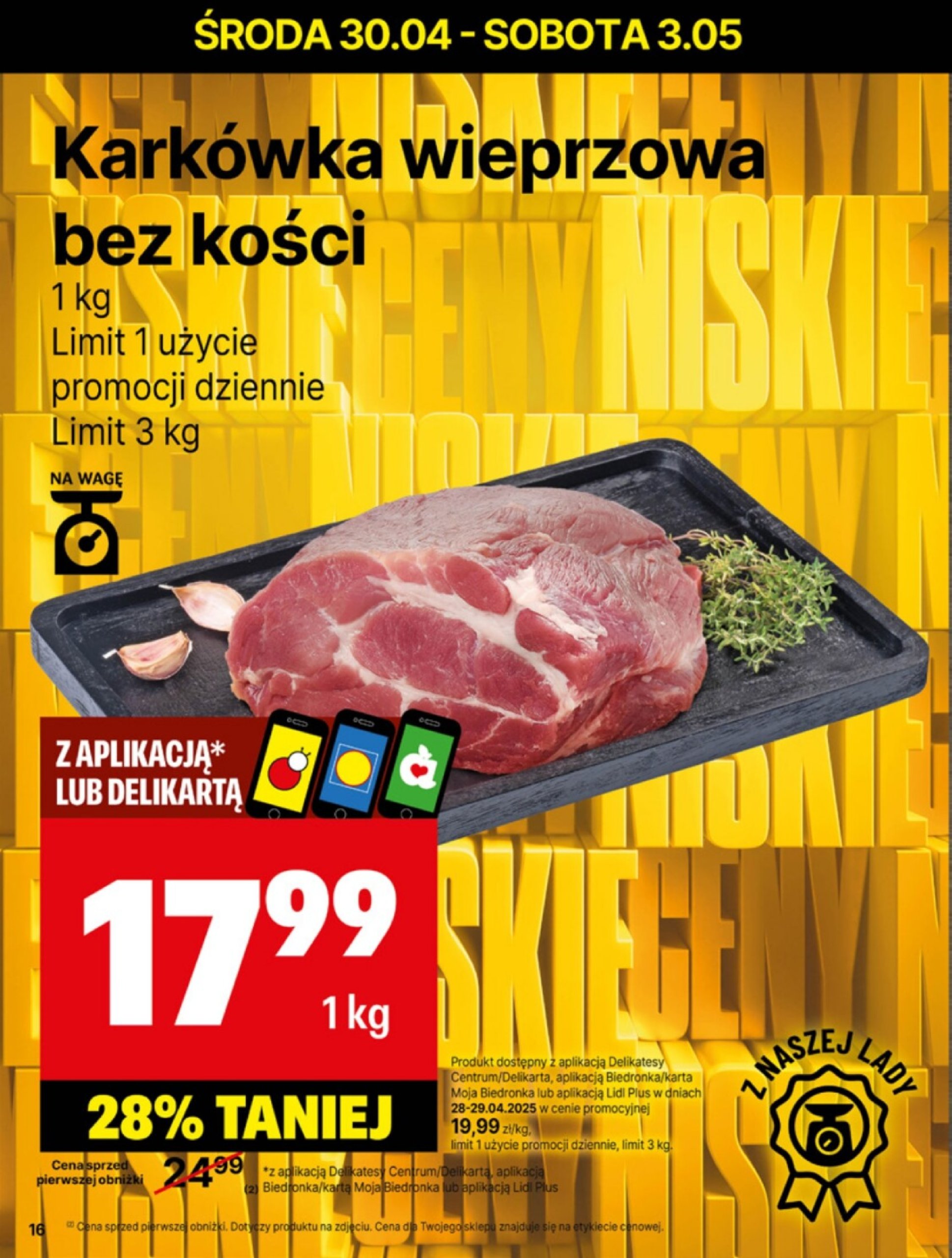delikatesy-centrum - Delikatesy Centrum gazetka ważna od 28.04. - 04.05. - page: 16 delikatesy-centrum - Delikatesy Centrum gazetka ważna od 28.04. - 04.05. - page: 16