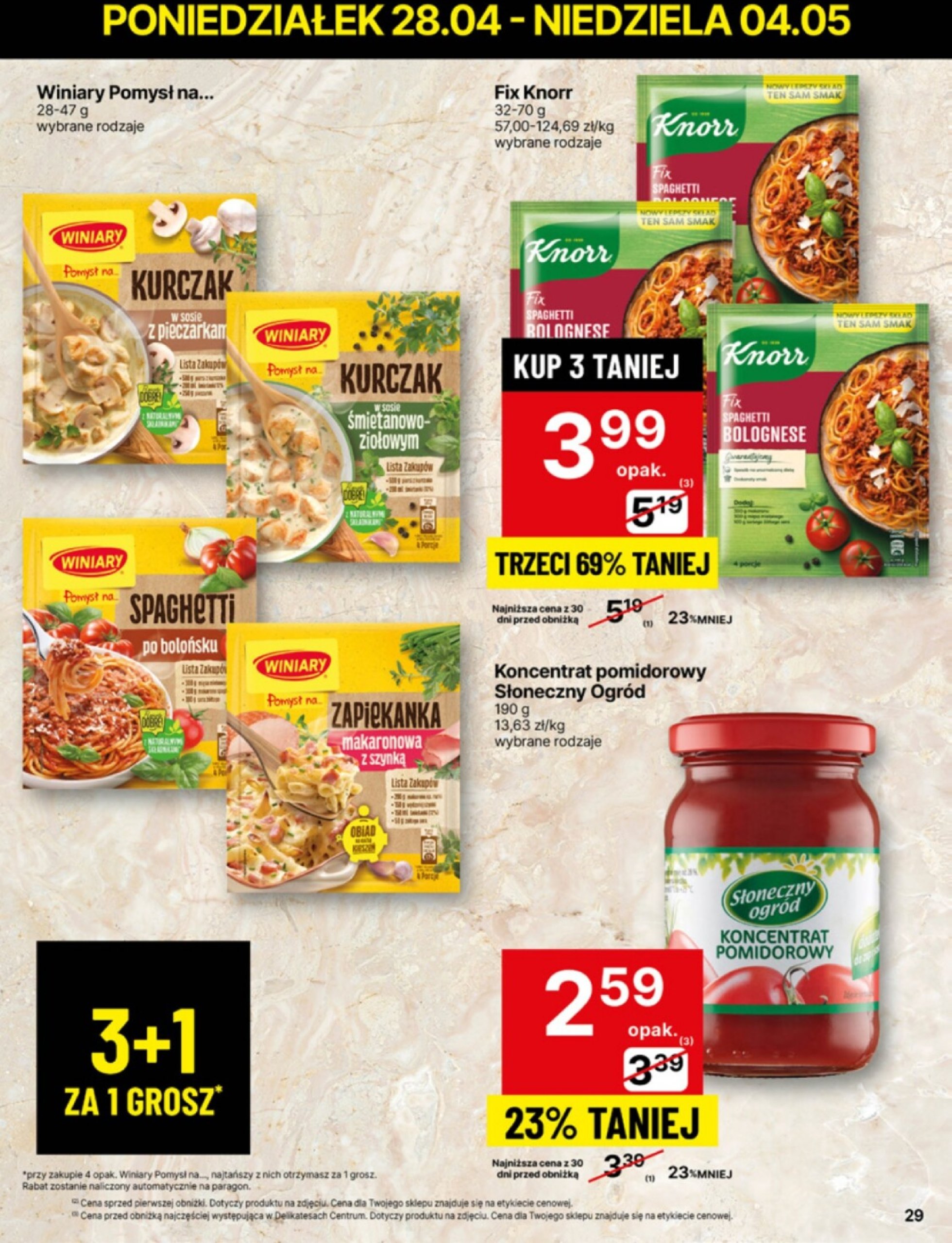 delikatesy-centrum - Delikatesy Centrum gazetka ważna od 28.04. - 04.05. - page: 29 delikatesy-centrum - Delikatesy Centrum gazetka ważna od 28.04. - 04.05. - page: 29